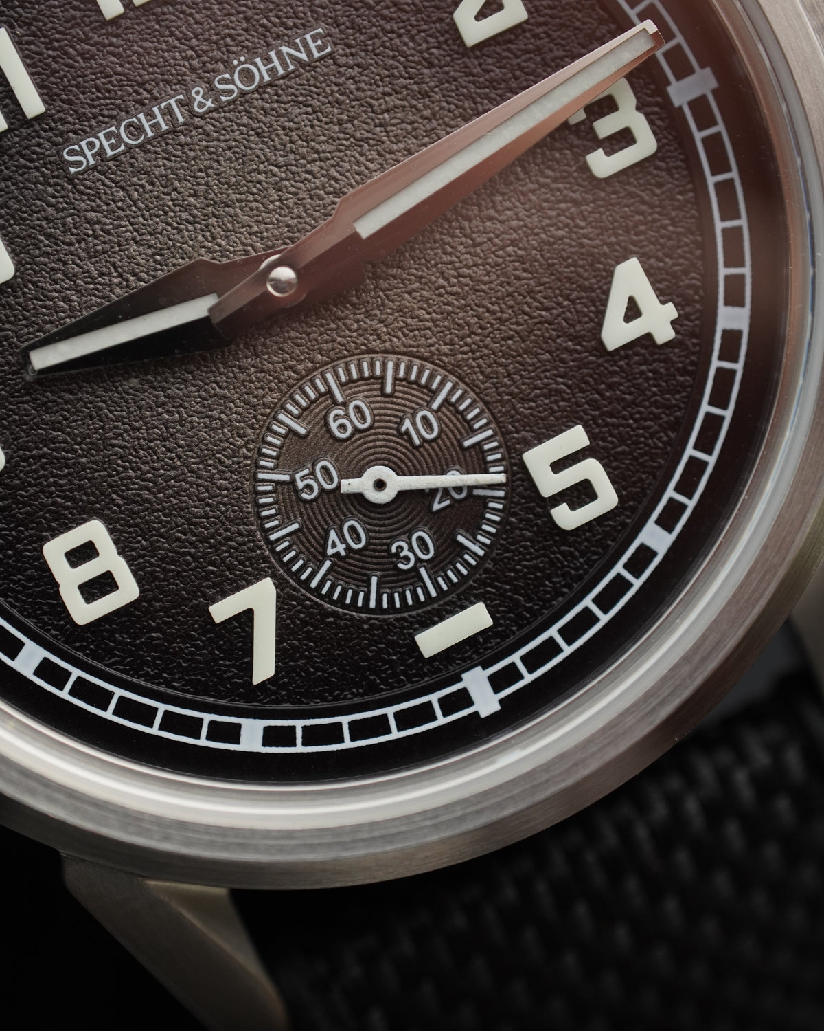 Specht & Söhne SP2647A3 Automático — Automático 38mm Slim, pulseira de borracha, vista 6