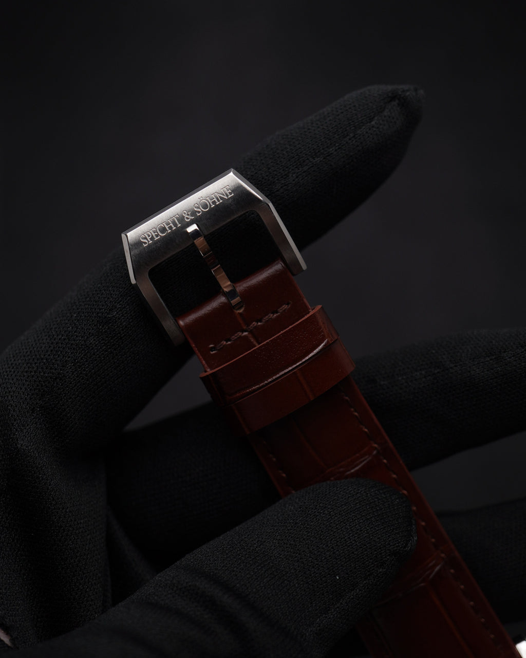 Specht & Söhne SP2645A3 Automático — Automático Seagull 38mm, pulseira de couro, vista 10