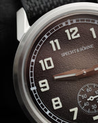 Specht & Söhne SP2647A3 Automático — Automático 38mm Slim, pulseira de borracha, vista 3