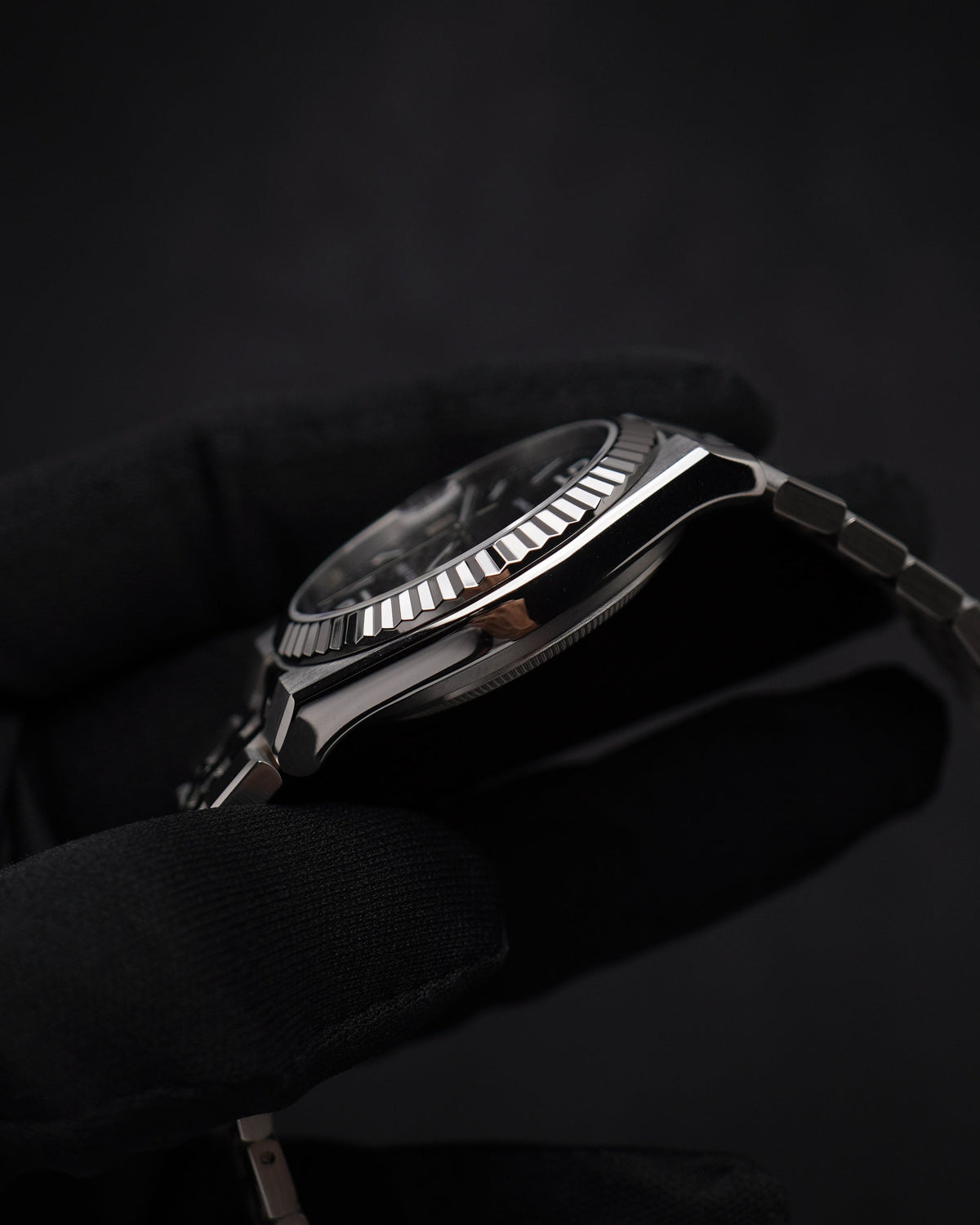 Specht & Söhne SP0043A1 Automático — Explorador 37mm, pulseira de aço, vista 4