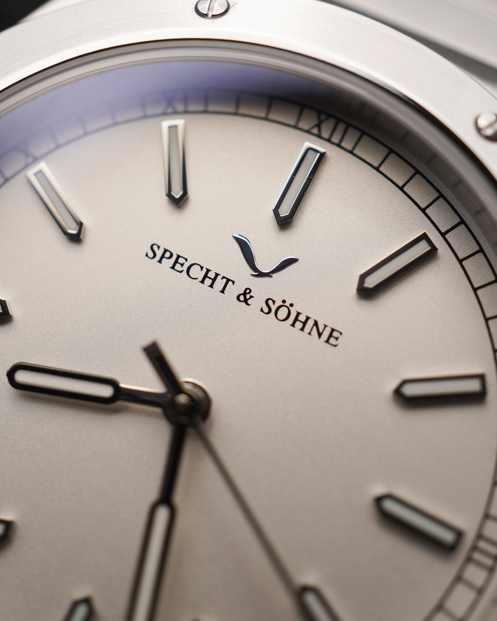 Specht & Söhne SP0033Q2 Quartz — Clássico 38mm, pulseira de aço, vista 3