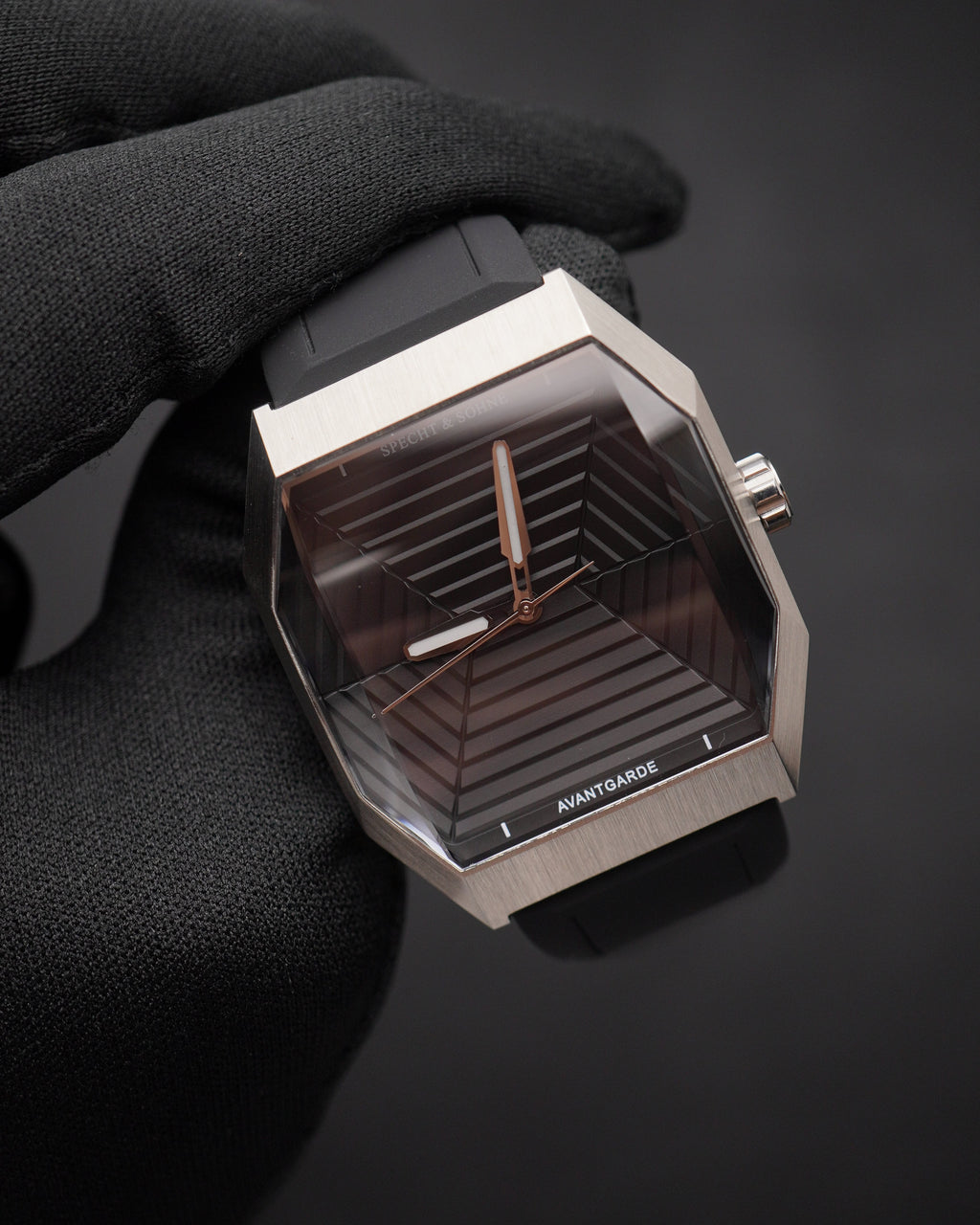 Specht & Söhne SP0001Q2 Quartz — Clássico 36,5mm, pulseira de couro, vista 5