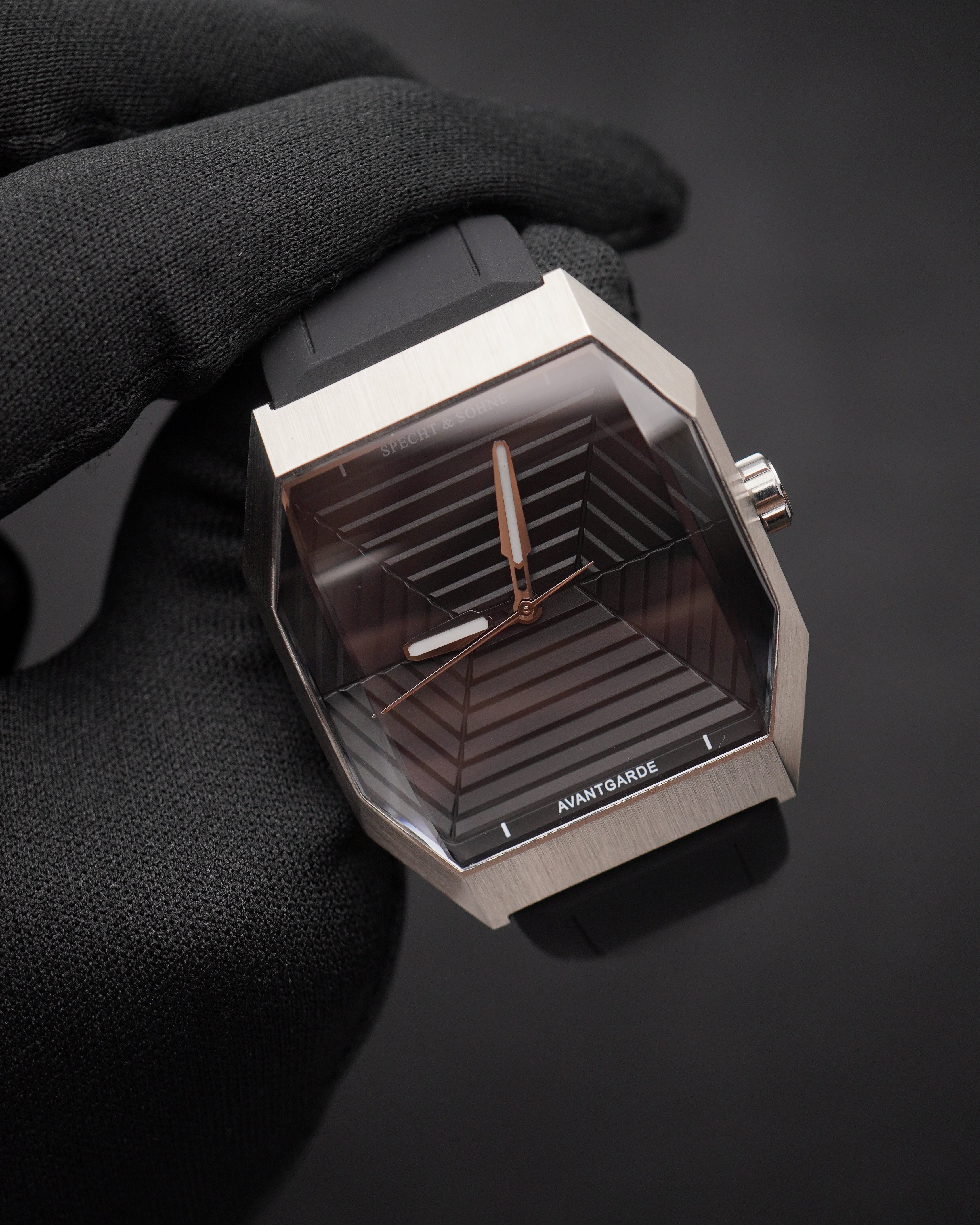 Specht & Söhne SP0001Q2 Quartz — Clássico 36,5mm, pulseira de couro, vista 5