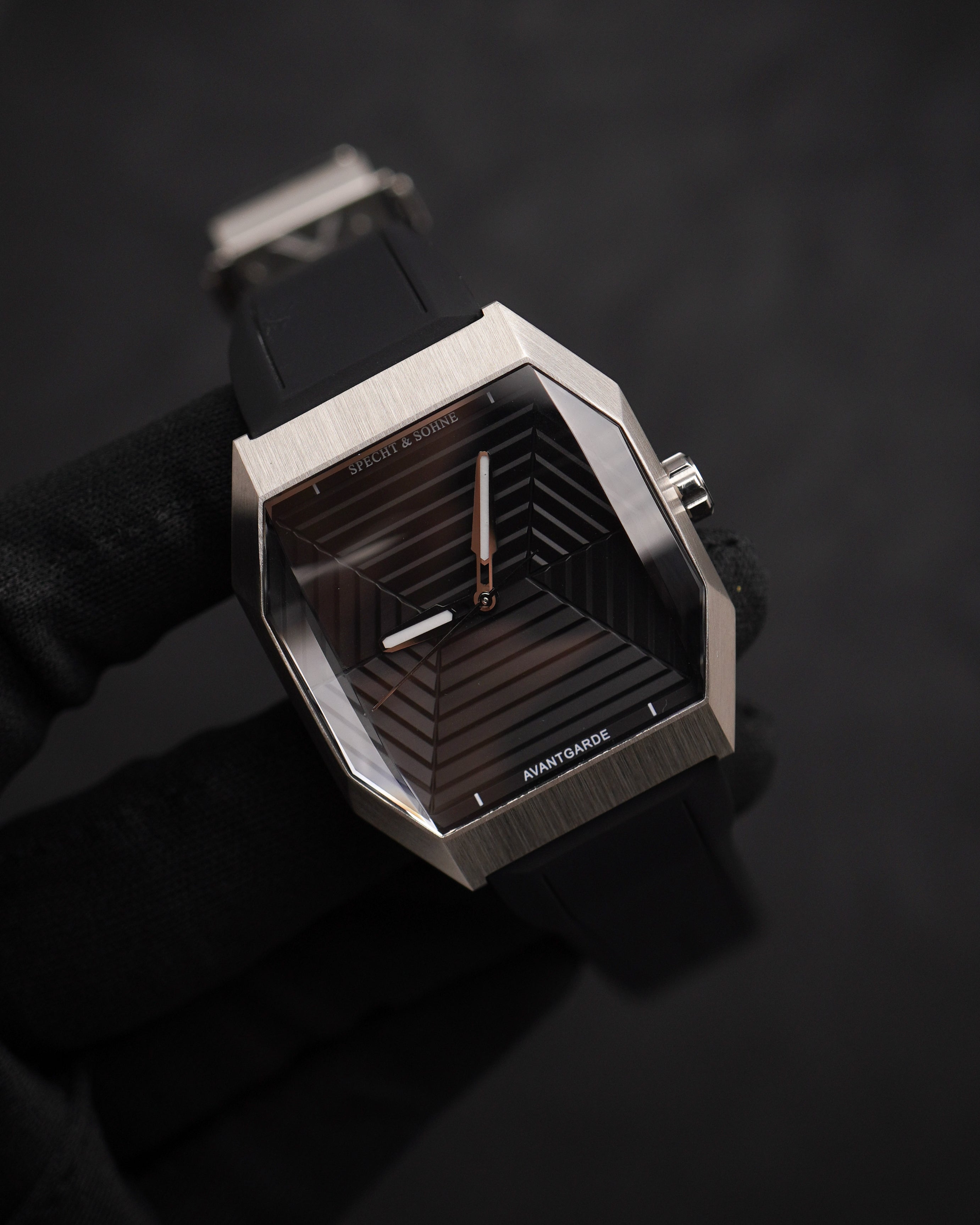 Specht & Söhne SP0001Q2 Quartz — Clássico 36,5mm, pulseira de couro, vista 4