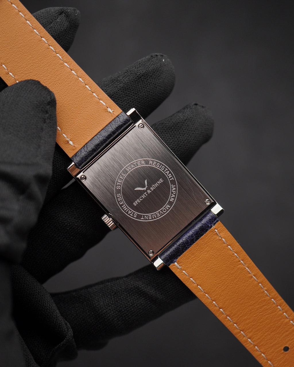 Specht & Söhne SP2648Q1 Quartz — Compacto 26mm, pulseira de couro, vista 7