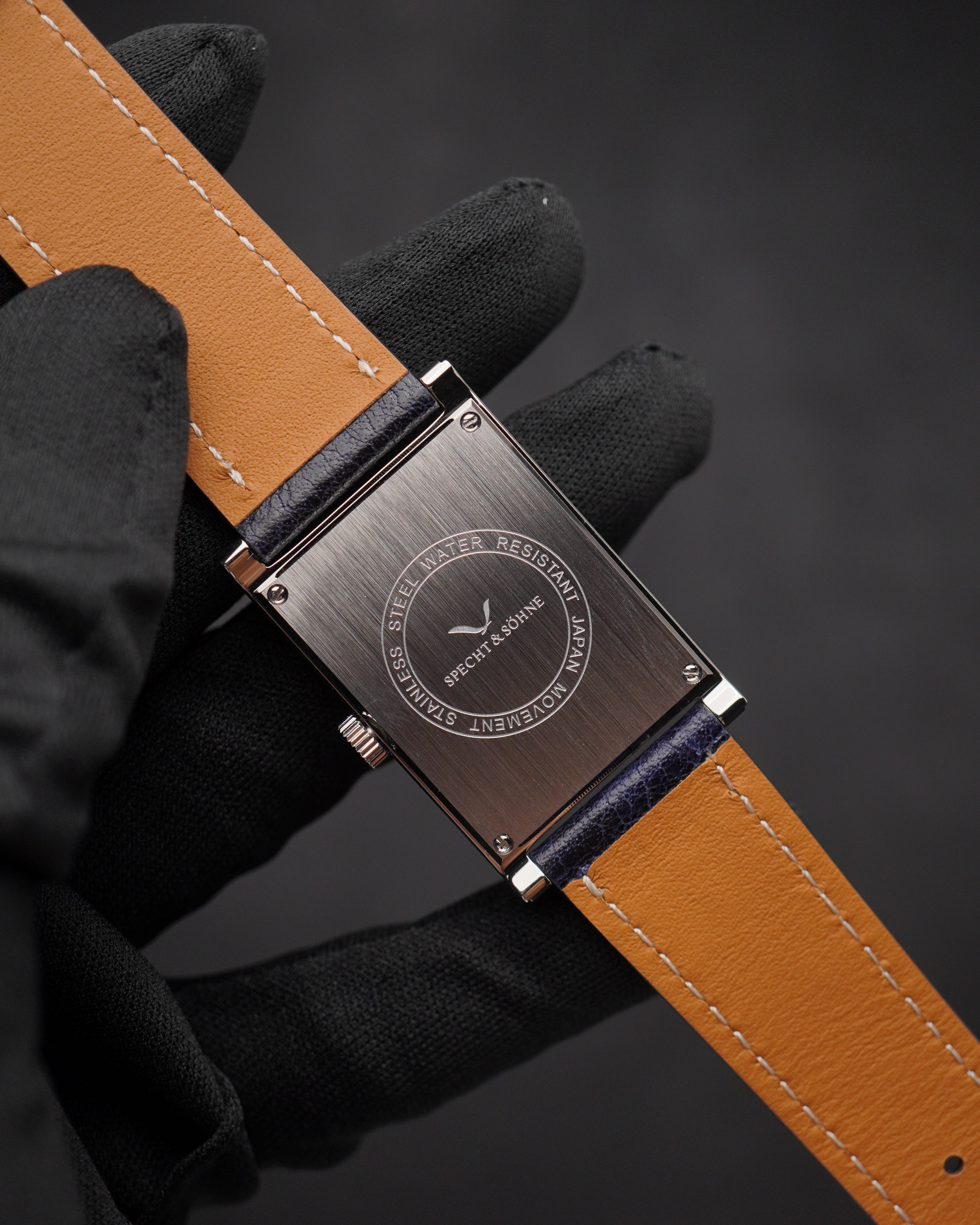 Specht & Söhne SP2648Q1 Quartz — Compacto 26mm, pulseira de couro, vista 7