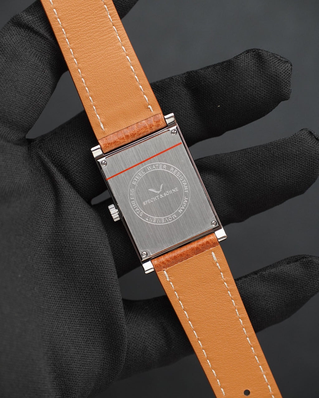 Specht & Söhne SP2648Q2 Quartz — Compacto 26mm, pulseira de couro, vista 7