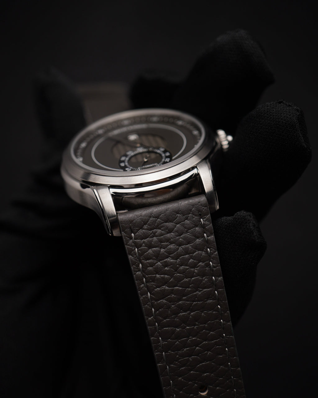 Specht & Söhne SP2652A2 Automático — Automático 39mm Pequenos Segundos, pulseira de couro, vista 8