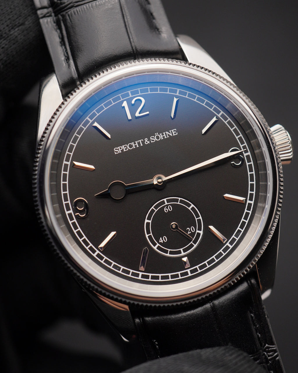 Specht & Söhne SP2649A4 Automático — Automático 38,5mm, pulseira de couro, vista 3