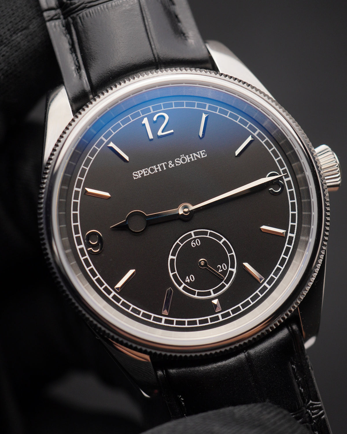 Specht & Söhne SP2649A4 Automático — Automático 38,5mm, pulseira de couro, vista 3