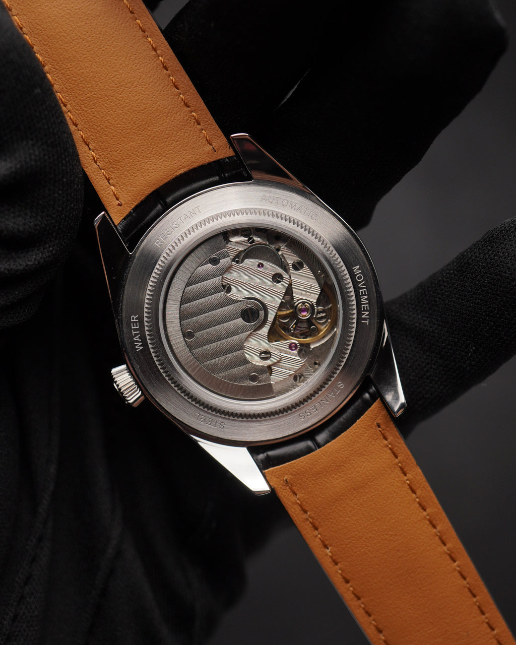 Specht & Söhne SP2649A4 Automático — Automático 38,5mm, pulseira de couro, vista 8