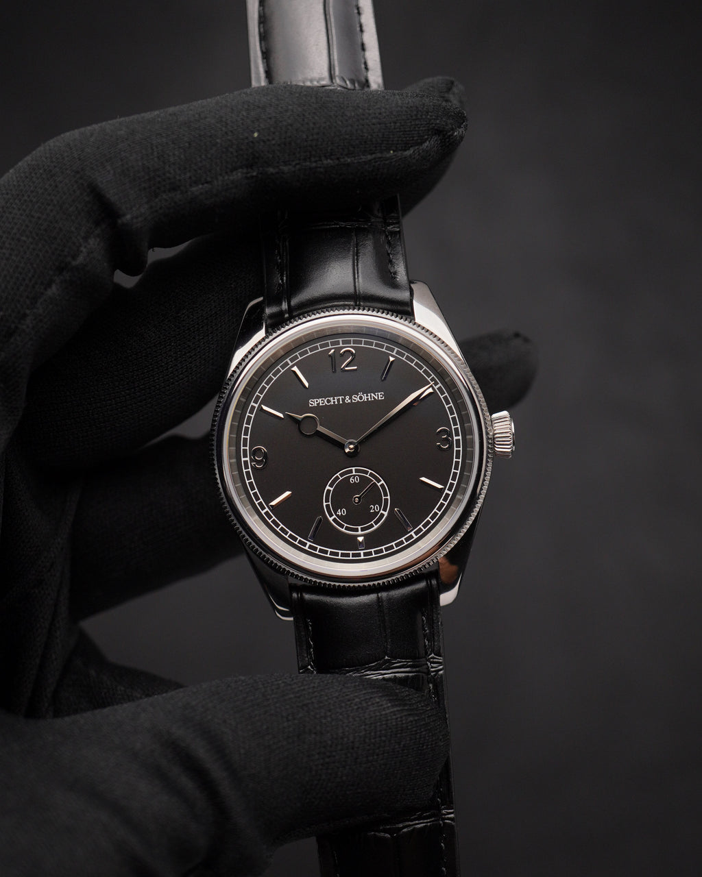Specht & Söhne SP2649A4 Automático — Automático 38,5mm, pulseira de couro, vista 2