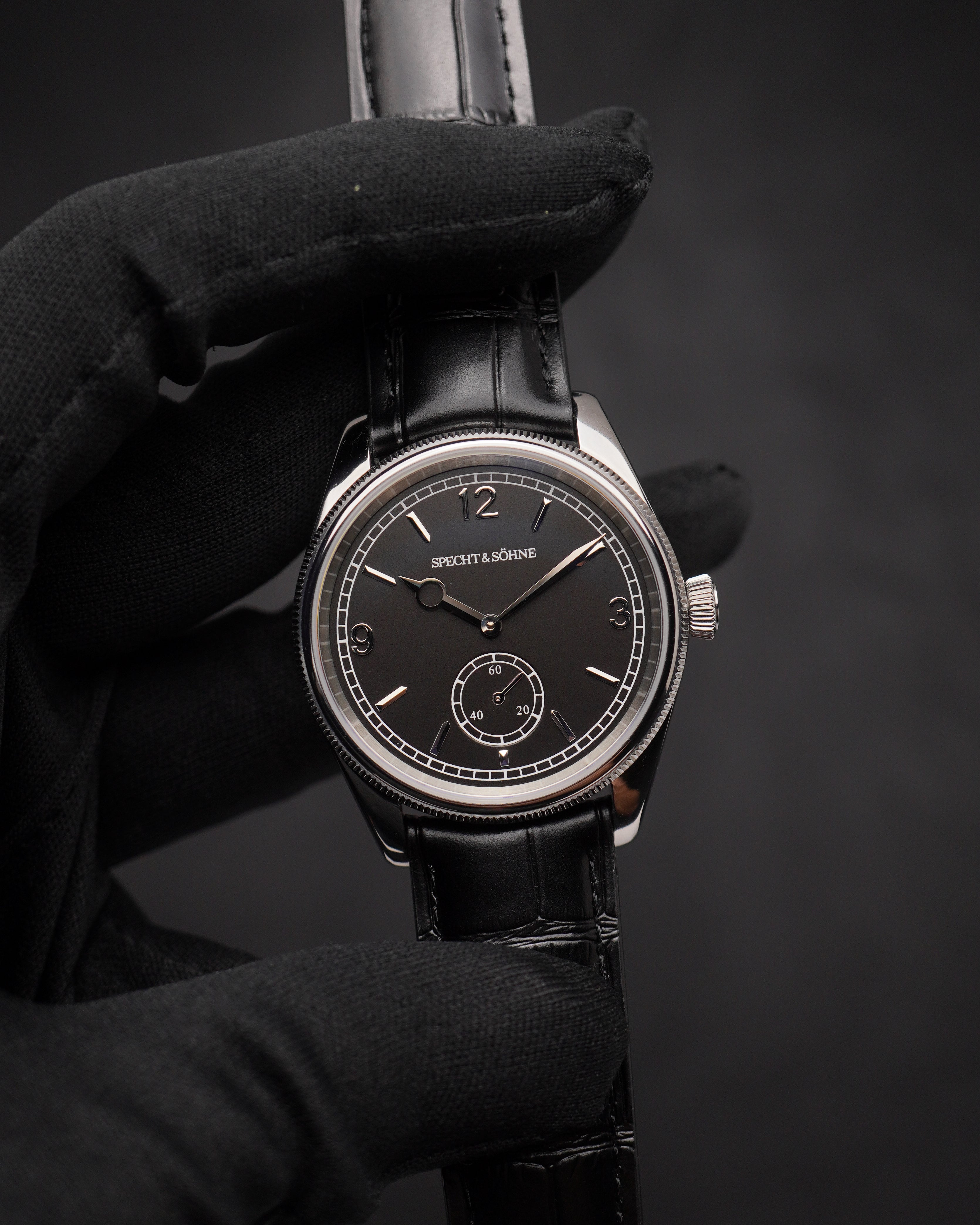 Specht & Söhne SP2649A4 Automático — Automático 38,5mm, pulseira de couro, vista 2