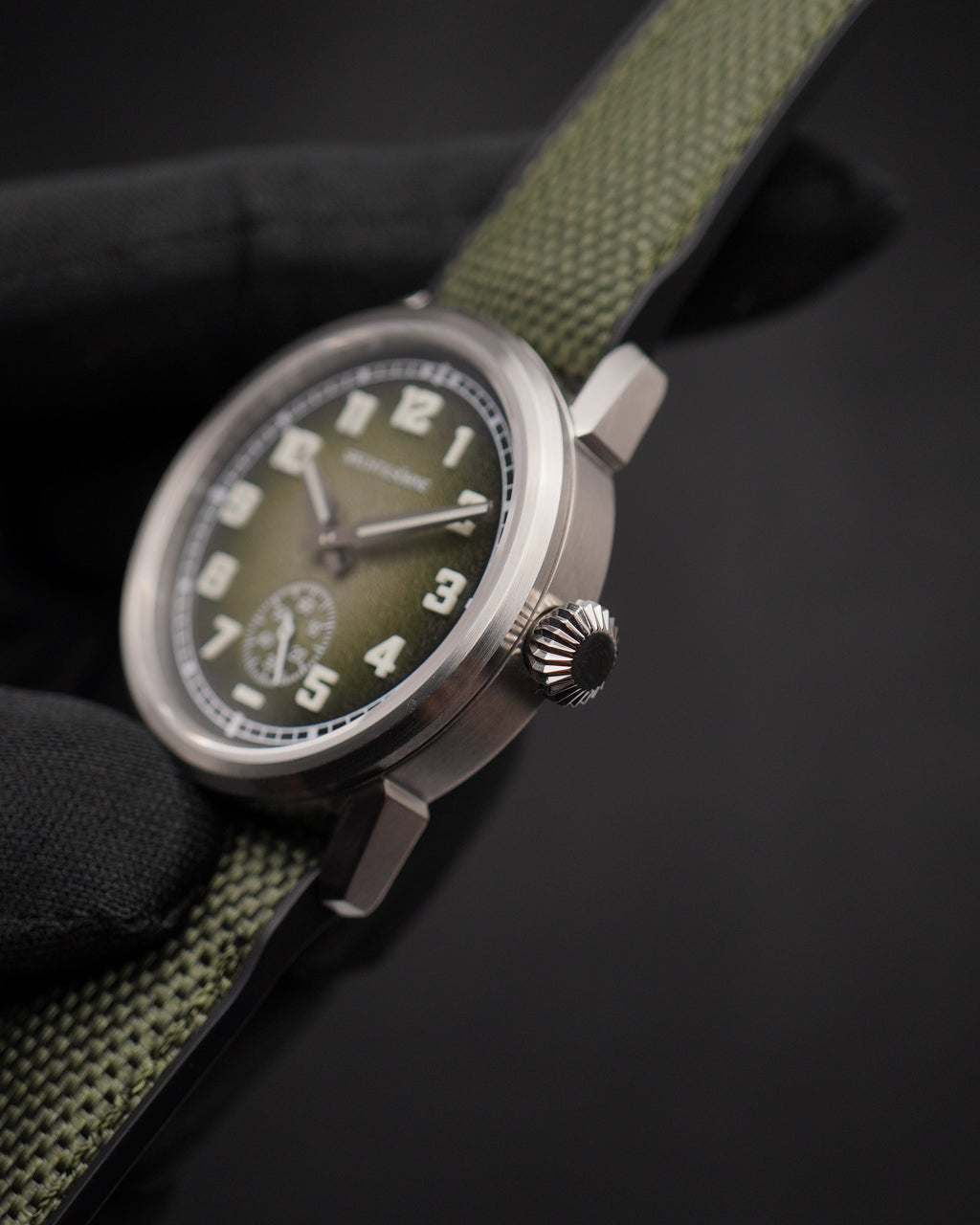 Specht & Söhne SP2647A1 Automático — Automático 38mm Slim, pulseira de borracha, vista 5