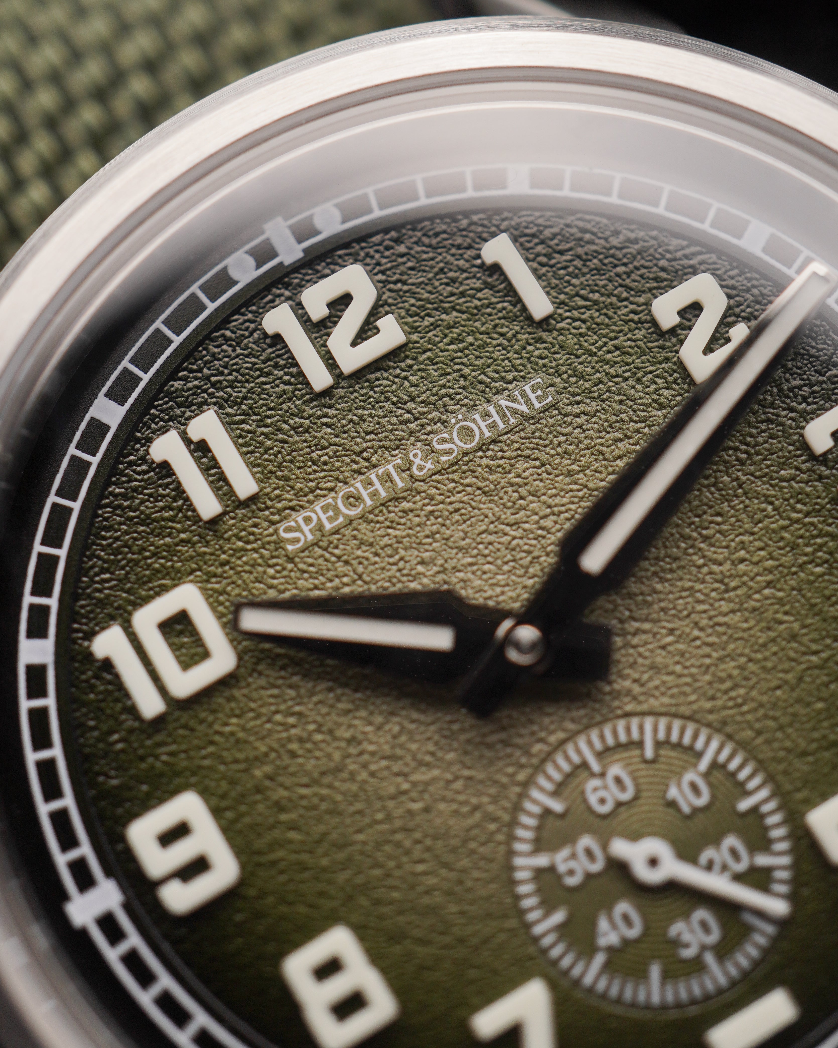 Specht & Söhne SP2647A1 Automático — Automático 38mm Slim, pulseira de borracha, vista 4