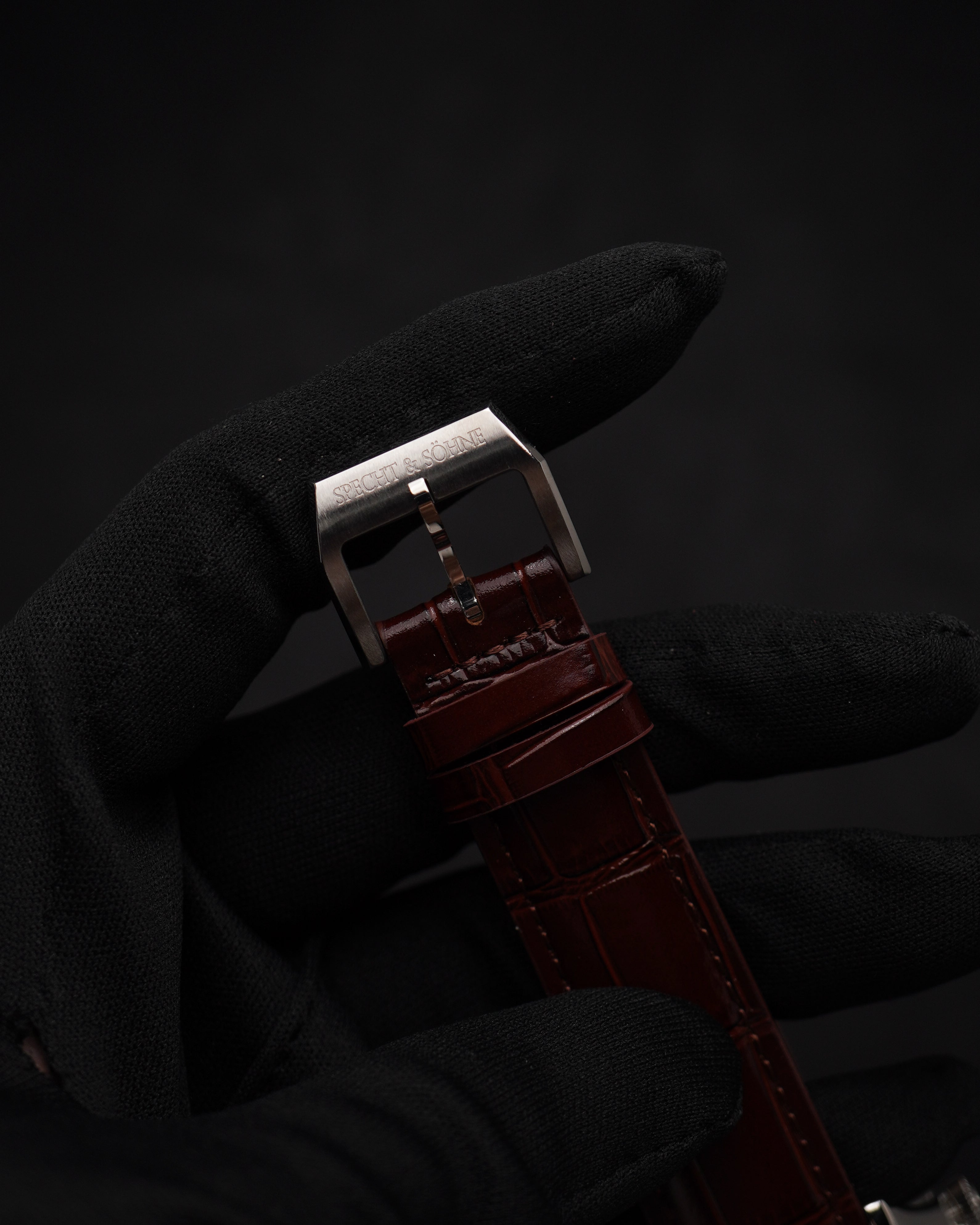 Specht & Söhne SP2649A1 Automático — Automático 38,5mm, pulseira de couro, vista 11