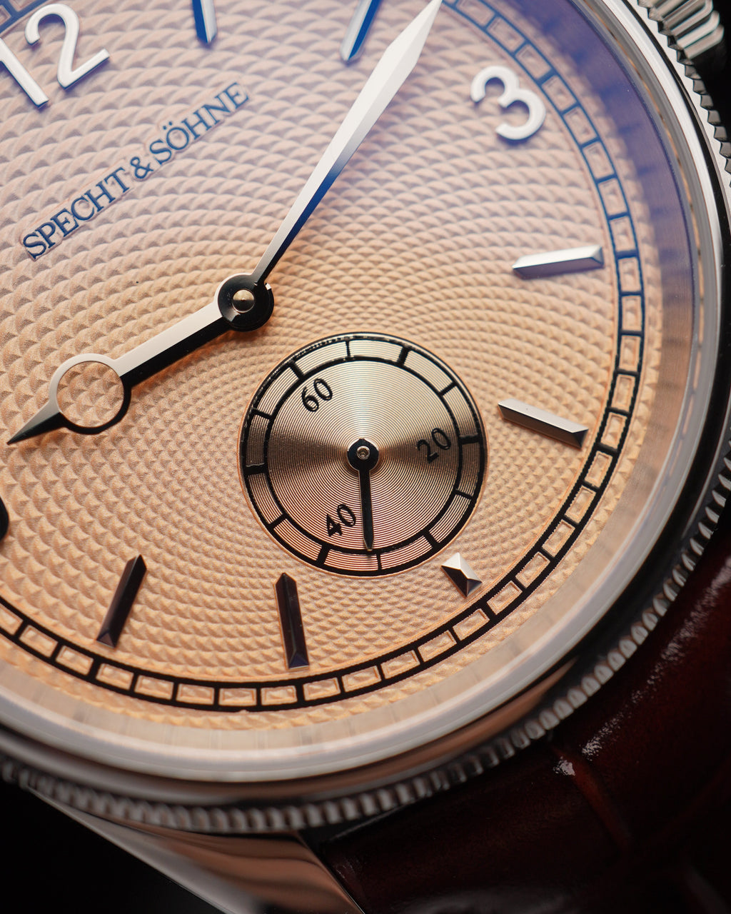 Specht & Söhne SP2649A1 Automático — Automático 38,5mm, pulseira de couro, vista 4
