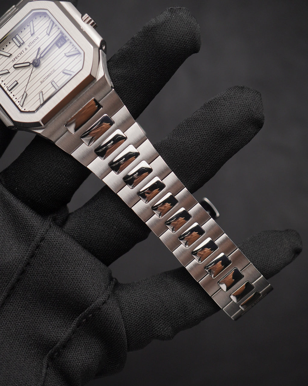 Specht & Söhne SP0028A3 Automático — Esportivo 41mm, pulseira de aço, vista 6
