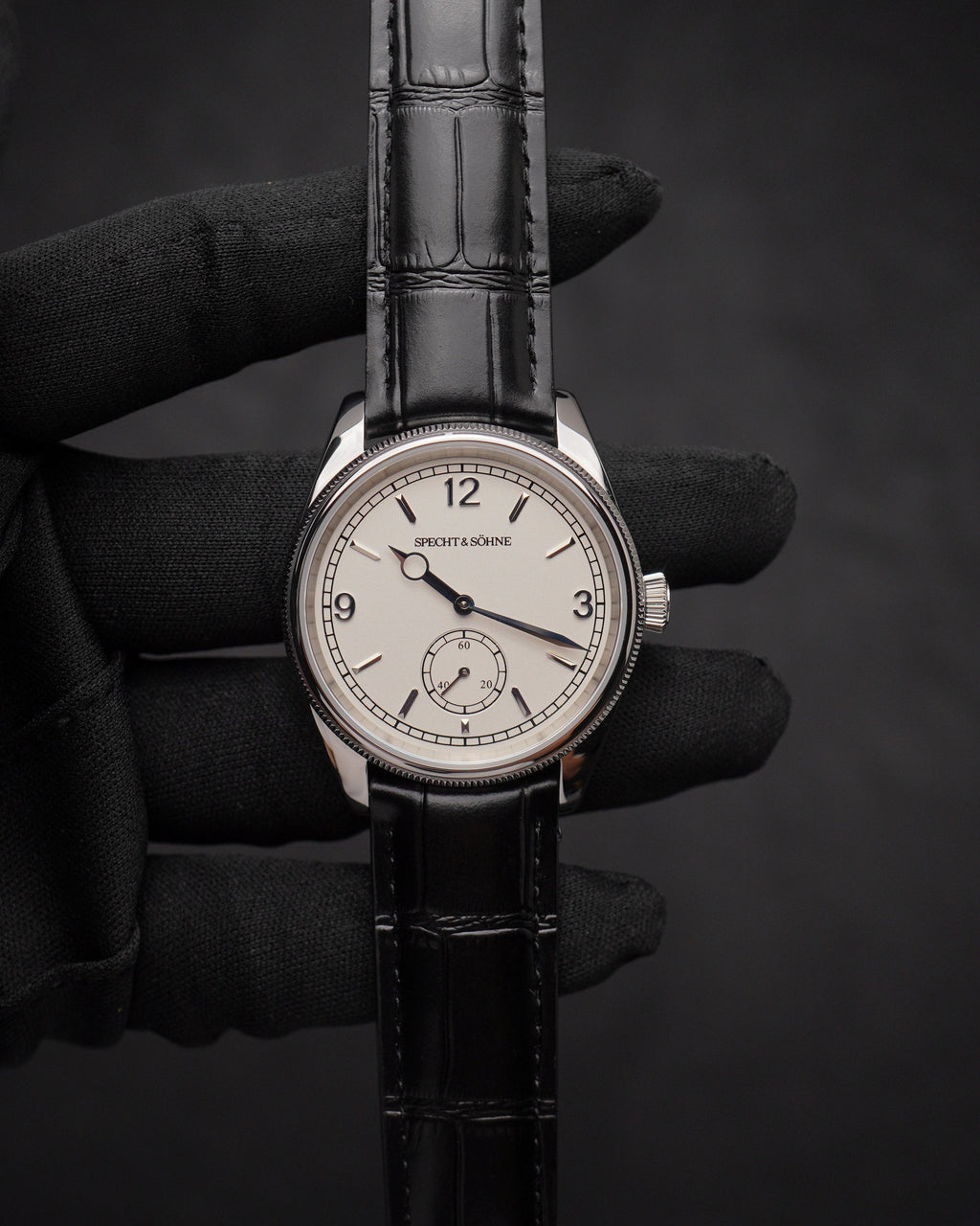 Specht & Söhne SP2649A3 Automático — Automático 38,5mm, pulseira de couro, vista 2