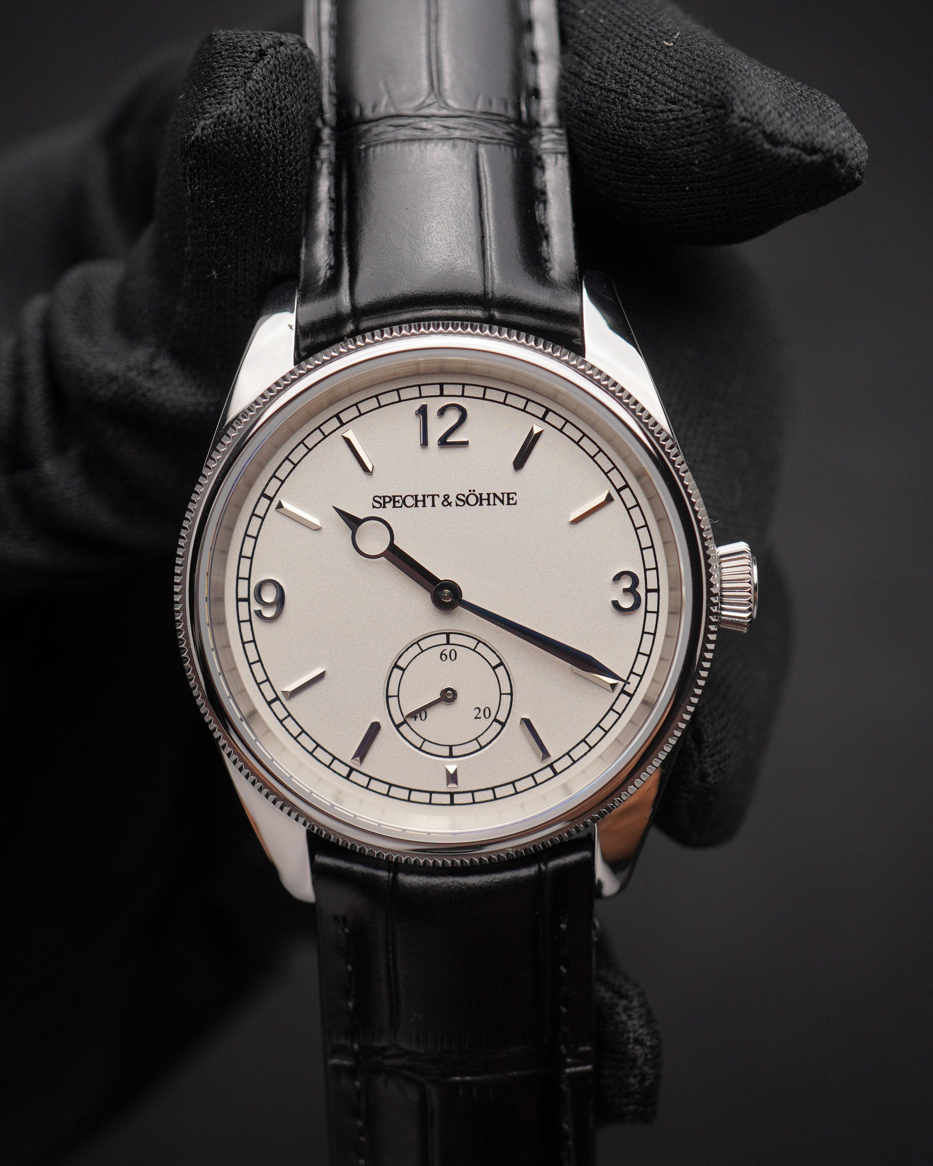 Specht & Söhne SP2649A3 Automático — Automático 38,5mm, pulseira de couro, vista 3