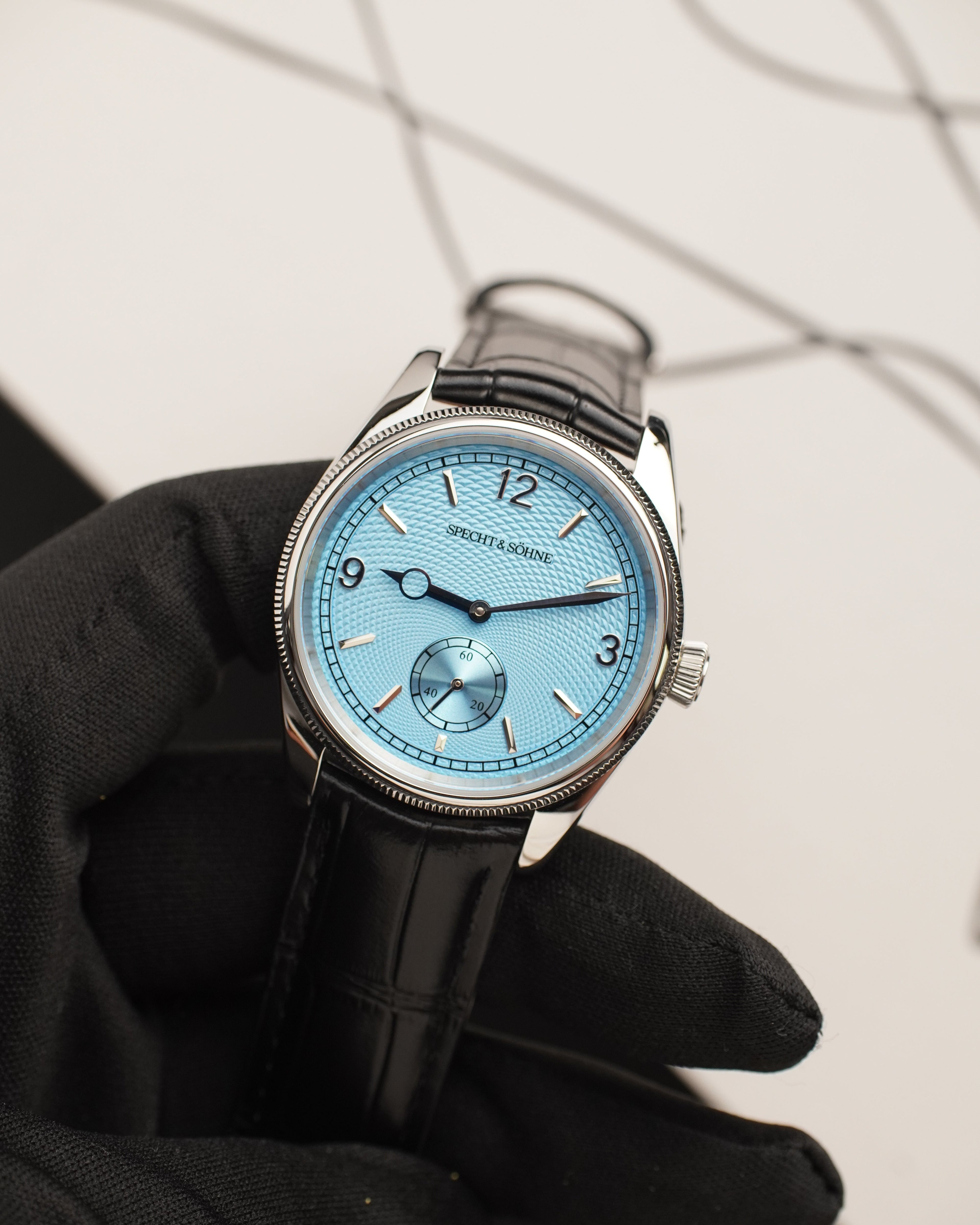 Specht & Söhne SP2649A5 Automático — Automático 38,5mm, pulseira de couro, vista 4