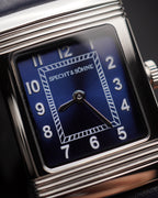 Specht & Söhne SP0029Q3-AN Quartz — Retangular Reversível, pulseira de couro, vista 4