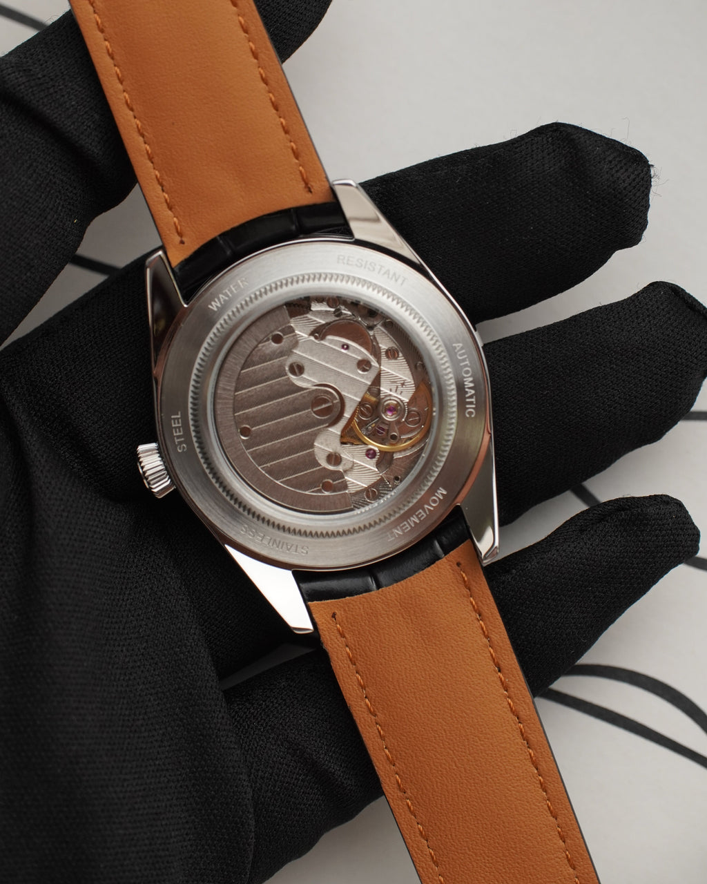 Specht & Söhne SP2649A5 Automático — Automático 38,5mm, pulseira de couro, vista 9