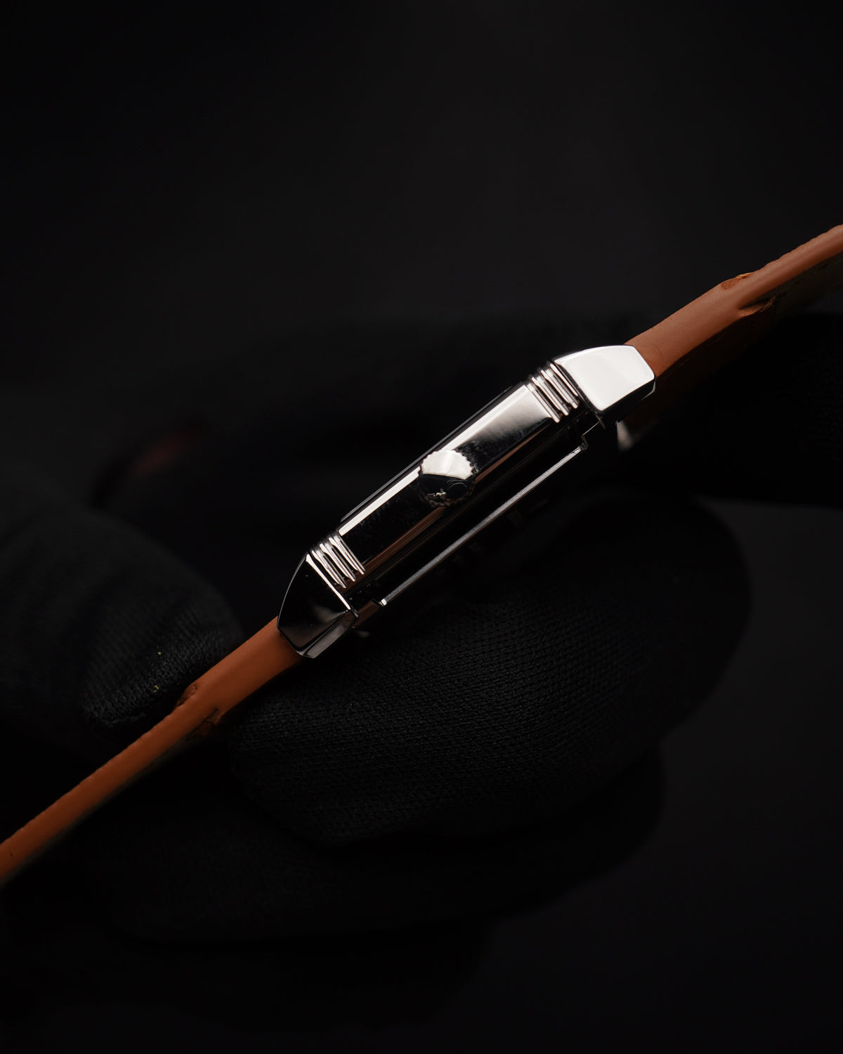 Specht & Söhne SP0029Q2-AN Quartz — Retangular Reversível, pulseira de couro, vista 4