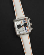Specht & Söhne SP0009Q6 Quartz — Cronógrafo Quadrado 39mm, pulseira de couro, vista 2