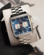 Specht & Söhne SP0009Q1-S Quartz — Cronógrafo Quadrado 39mm, pulseira de aço, vista 2