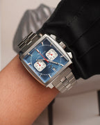 Specht & Söhne SP0009Q1-S Quartz — Cronógrafo Quadrado 39mm, pulseira de aço, vista 4