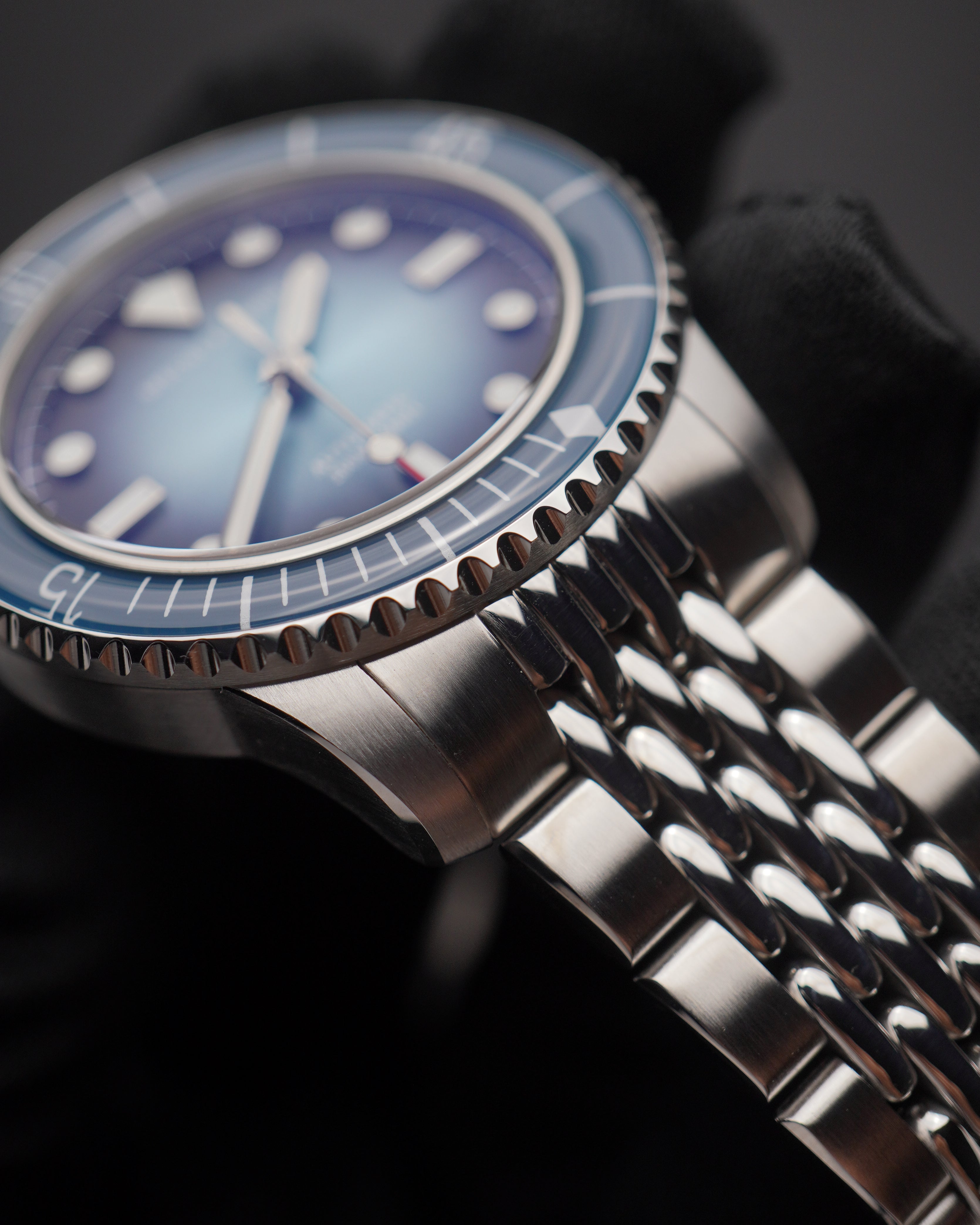 Specht & Söhne SP2653A1 Automático — Automático 39mm Premium, pulseira de aço, vista 5