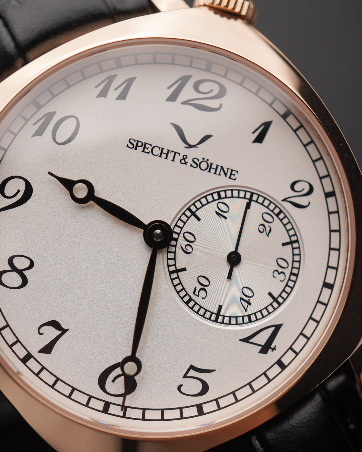 Specht & Söhne SP2645A5 Automático — Automático Seagull 38mm, pulseira de couro, vista 3