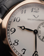Specht & Söhne SP2645A5 Automático — Automático Seagull 38mm, pulseira de couro, vista 5