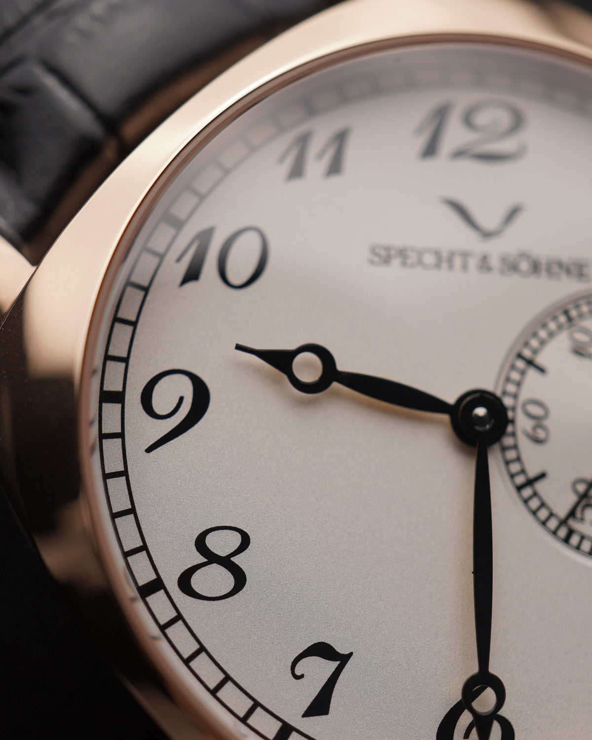 Specht & Söhne SP2645A5 Automático — Automático Seagull 38mm, pulseira de couro, vista 5
