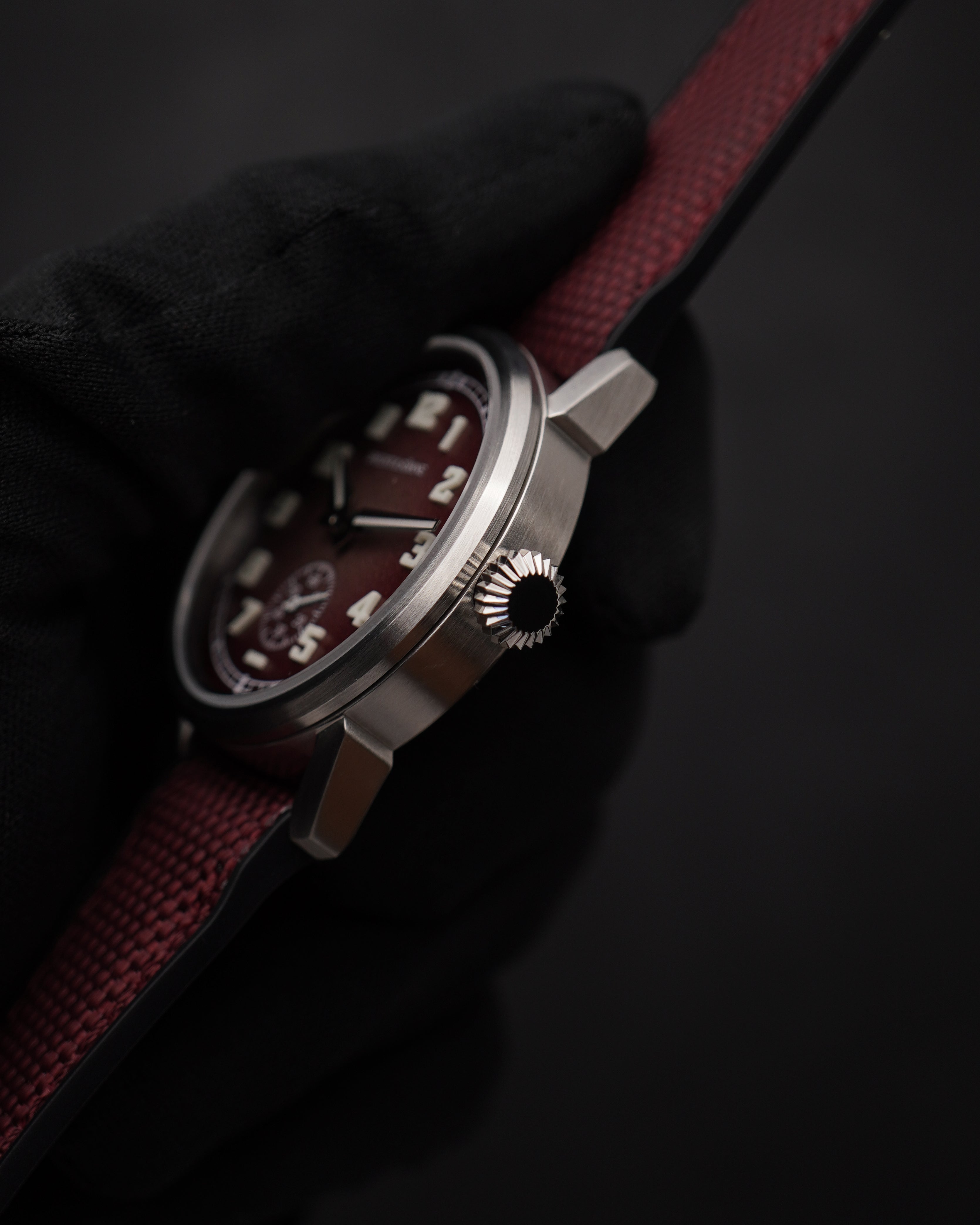 Specht & Söhne SP2647A4 Automático — Automático 38mm Slim, pulseira de borracha, vista 3