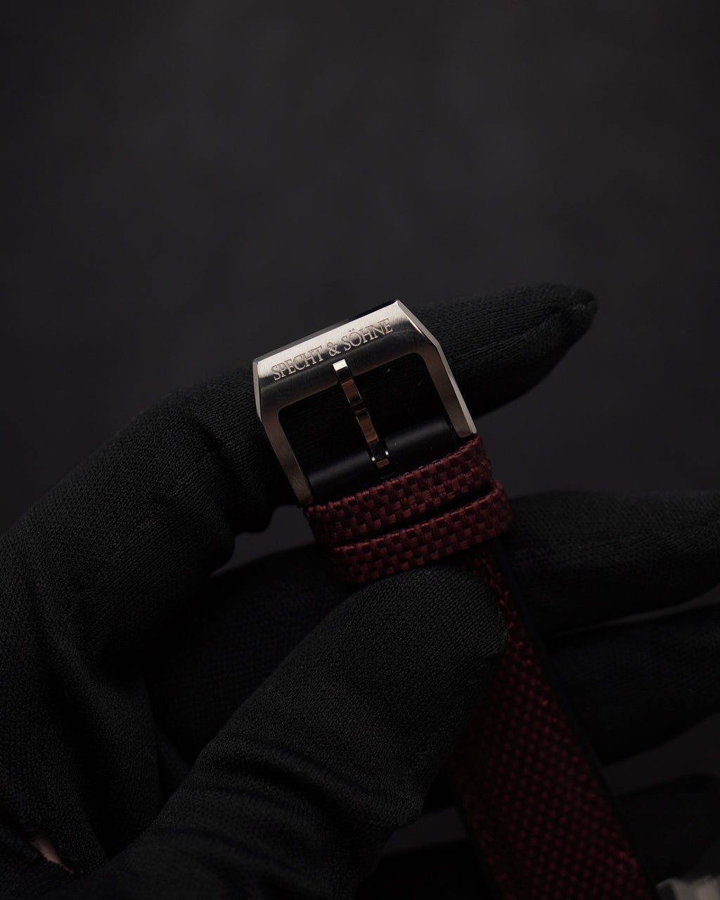 Specht & Söhne SP2647A4 Automático — Automático 38mm Slim, pulseira de borracha, vista 8