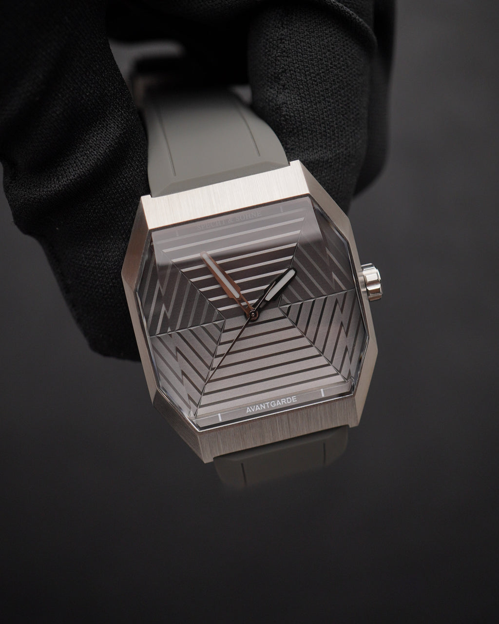 Specht & Söhne SP0001Q3 Quartz — Clássico 36,5mm, pulseira de couro, vista 2
