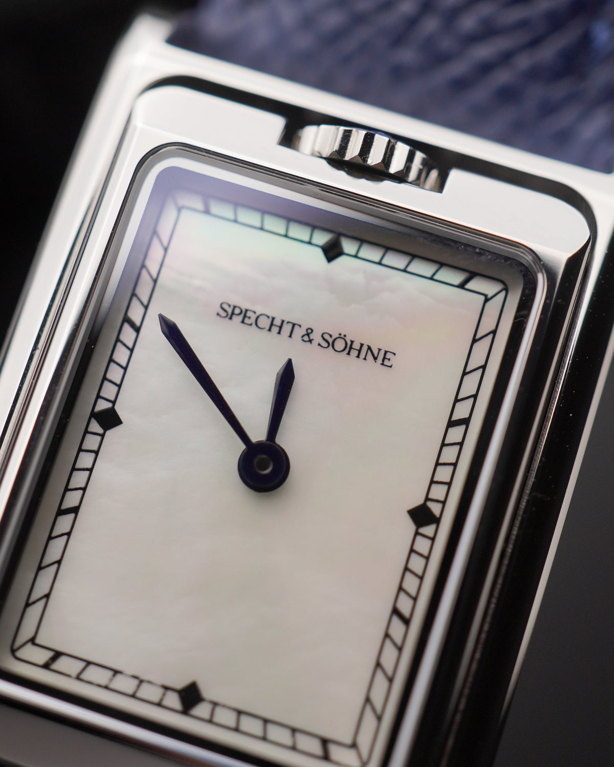 Specht & Söhne SP0042Q3 Quartz — Reversível Dois Mostradores, pulseira de couro, vista 5