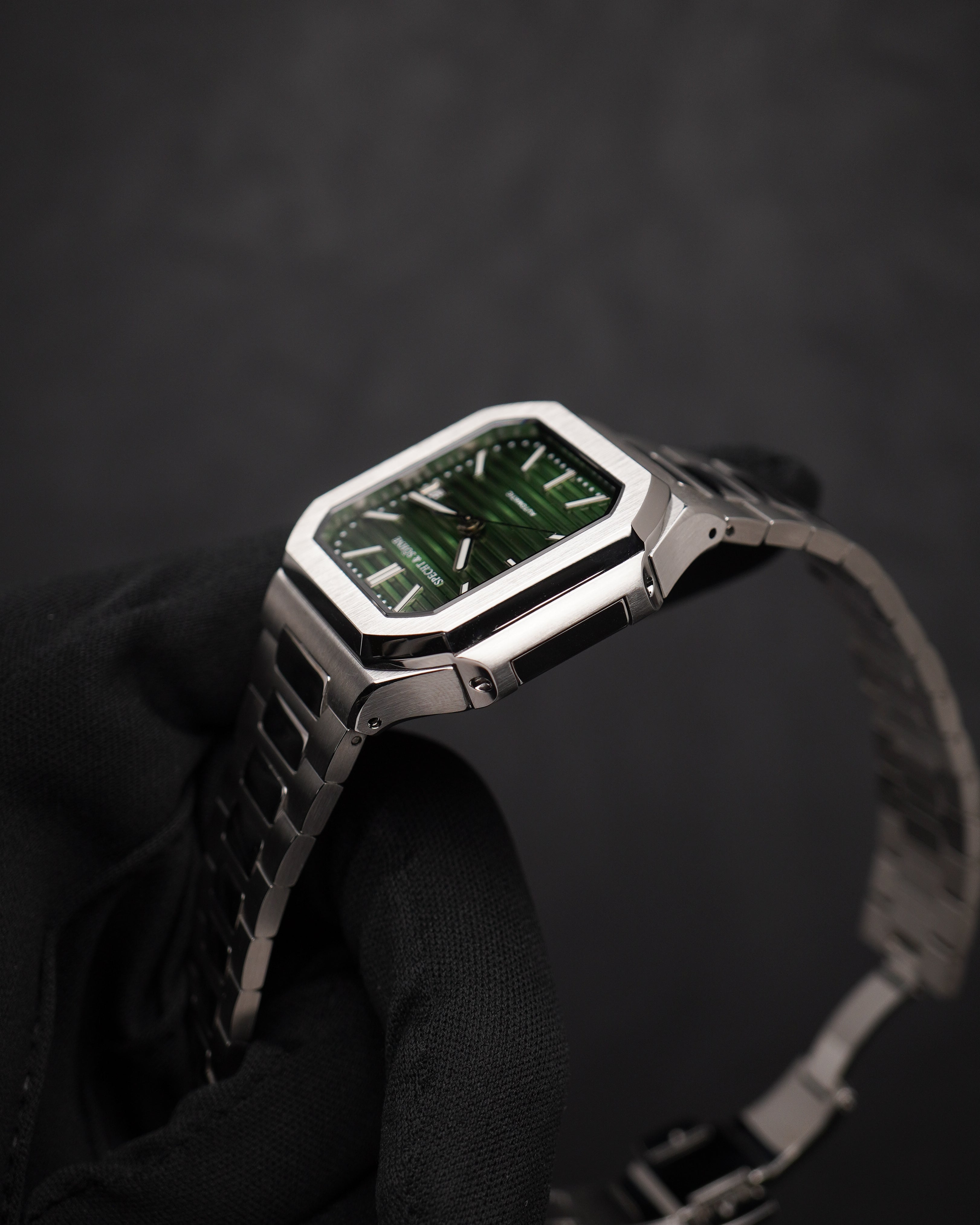 Specht & Söhne SP0028A1 Automático — Esportivo 41mm, pulseira de aço, vista 3