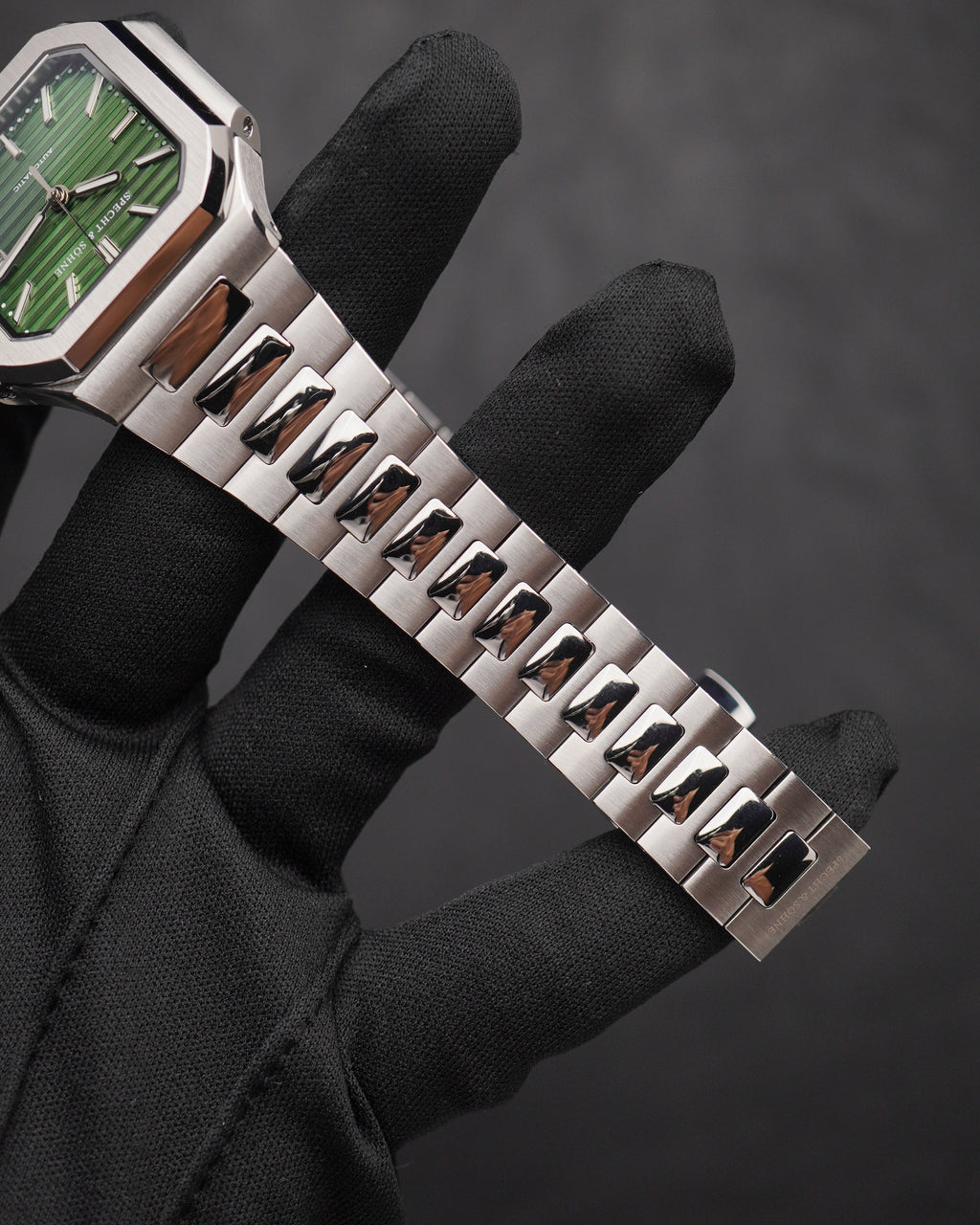 Specht & Söhne SP0028A1 Automático — Esportivo 41mm, pulseira de aço, vista 4
