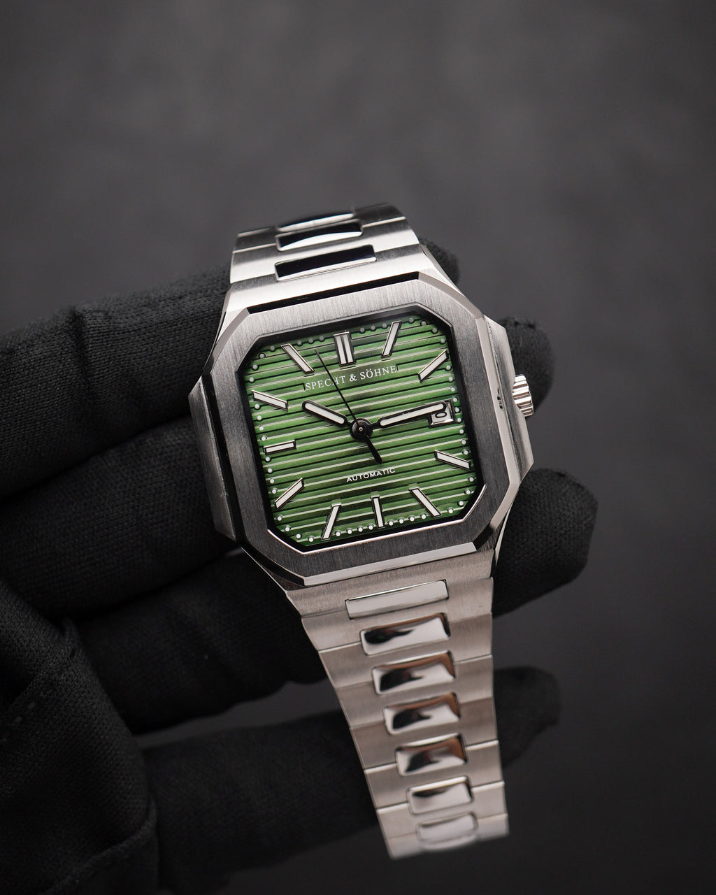 Specht & Söhne SP0028A1 Automático — Esportivo 41mm, pulseira de aço, vista 8