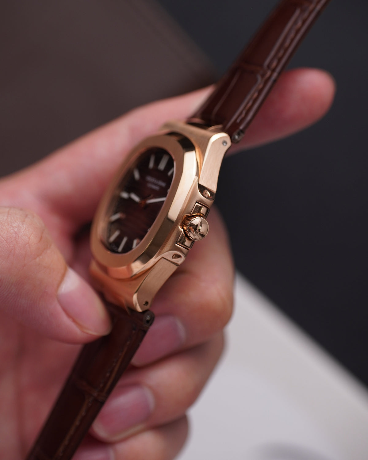 Specht & Söhne SP0005A5-V2-L Automático — Esportivo Integrado 40mm, pulseira de aço, vista 5