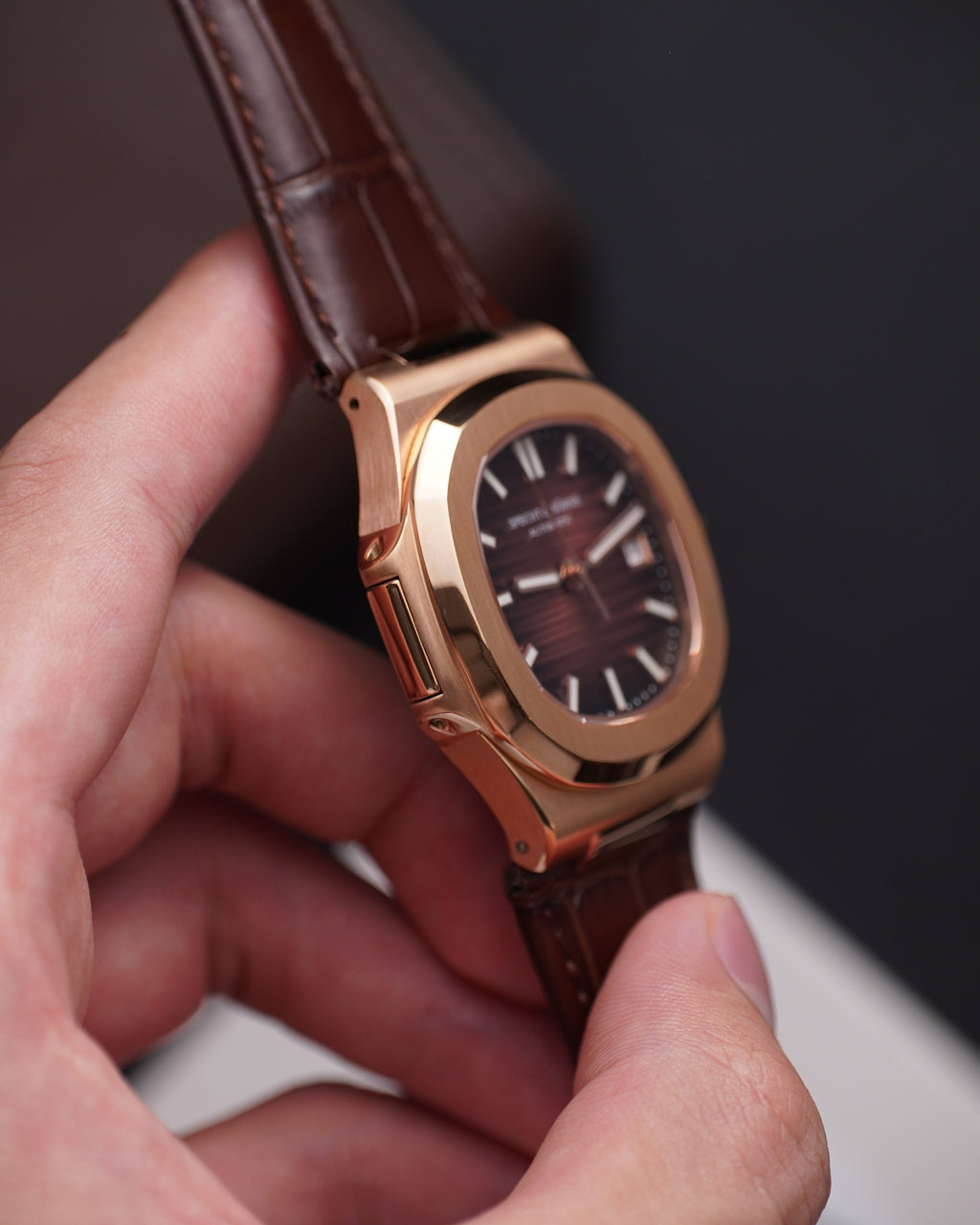 Specht & Söhne SP0005A5-V2-L Automático — Esportivo Integrado 40mm, pulseira de aço, vista 6
