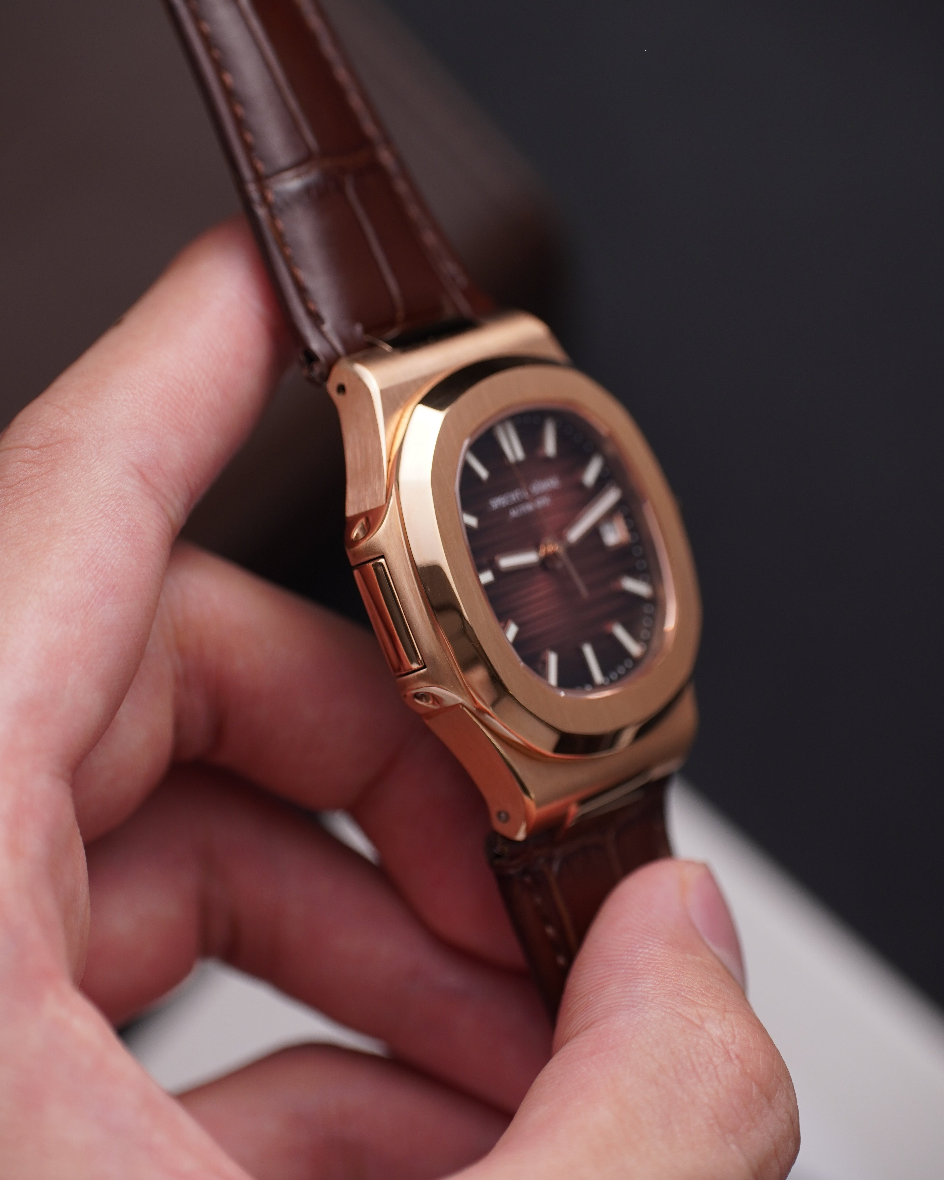 Specht & Söhne SP0005A5-V2-L Automático — Esportivo Integrado 40mm, pulseira de aço, vista 6