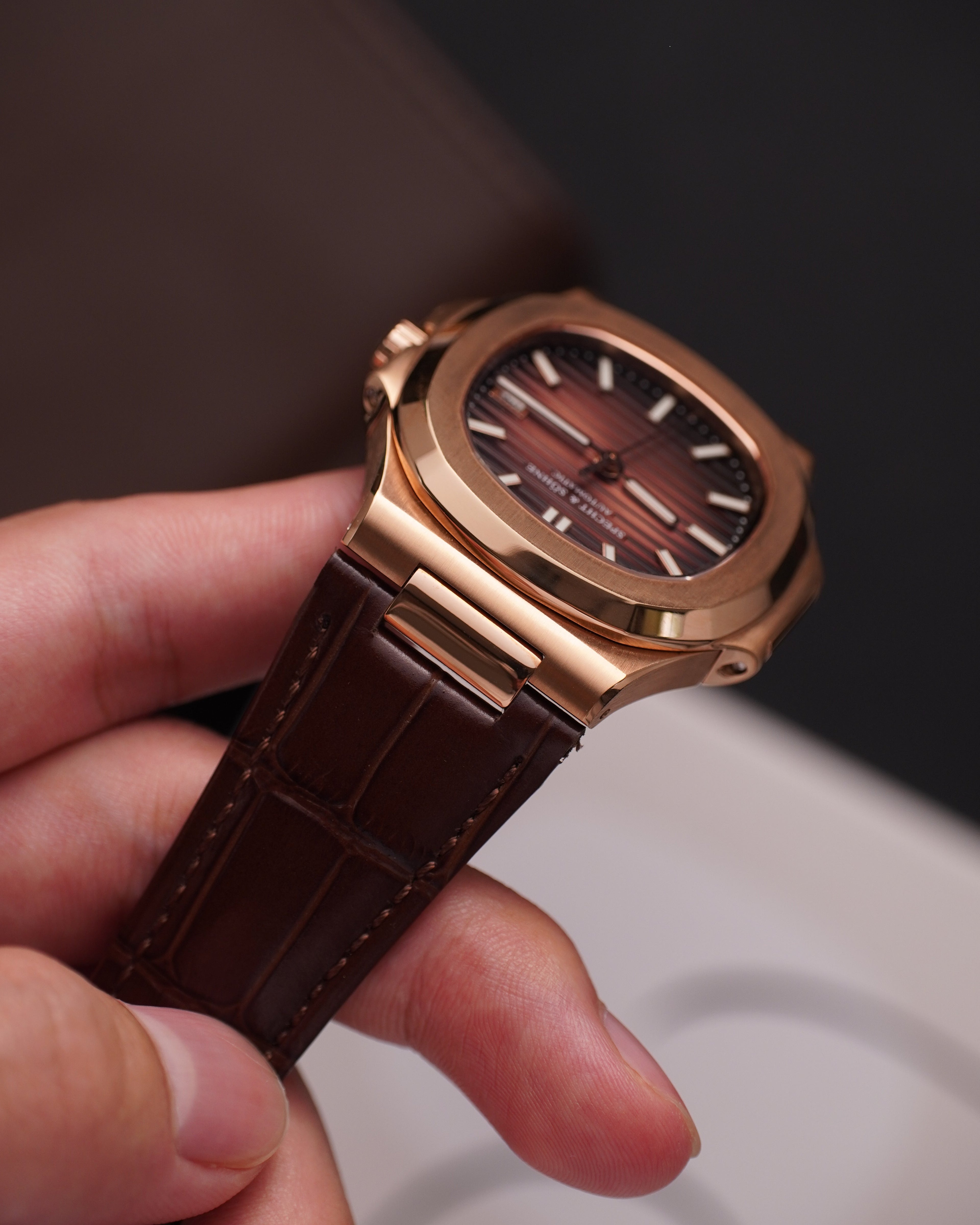 Specht & Söhne SP0005A5-V2-L Automático — Esportivo Integrado 40mm, pulseira de aço, vista 7