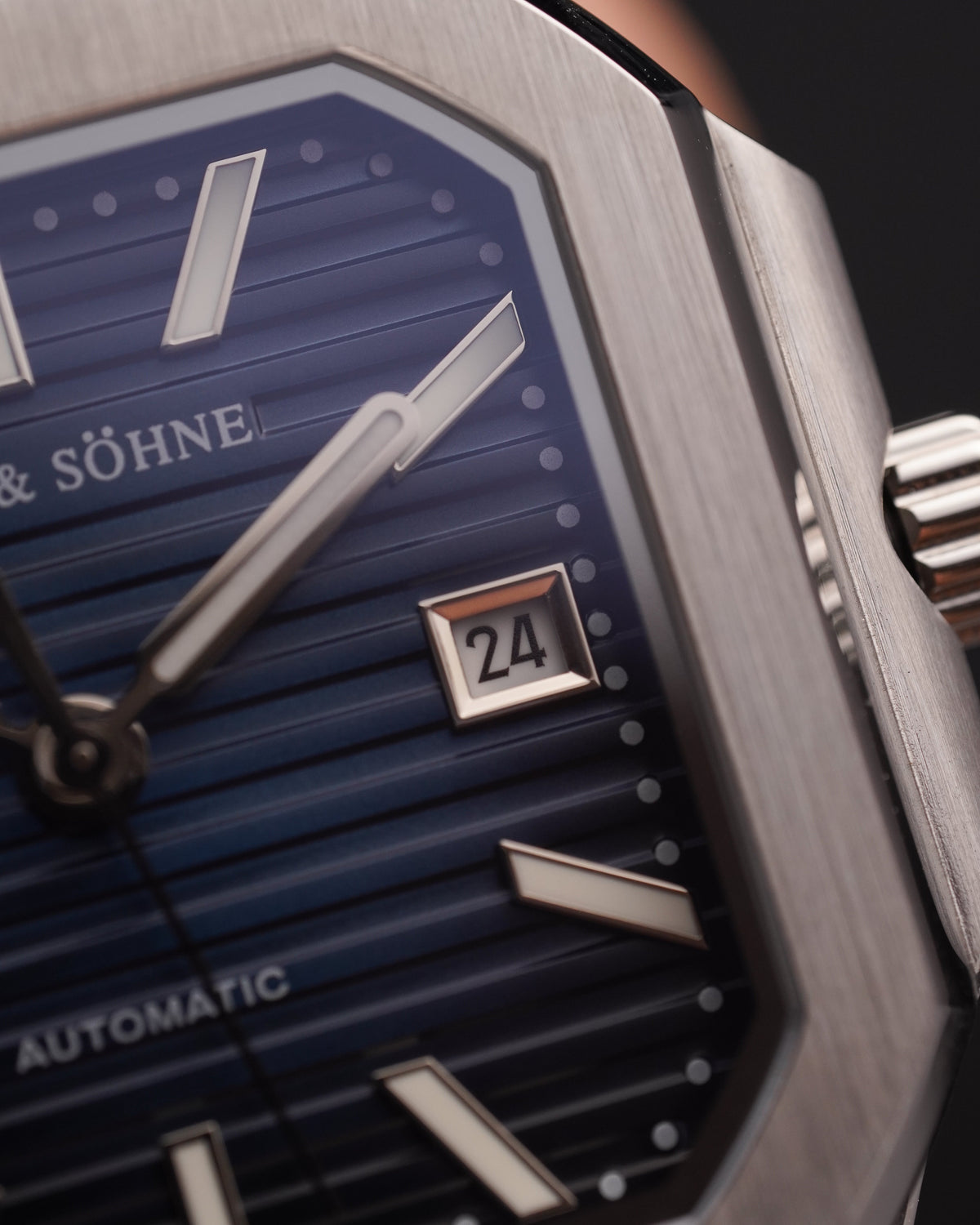 Specht & Söhne SP0028A2-L Automático — Esportivo 41mm, pulseira de couro, vista 5