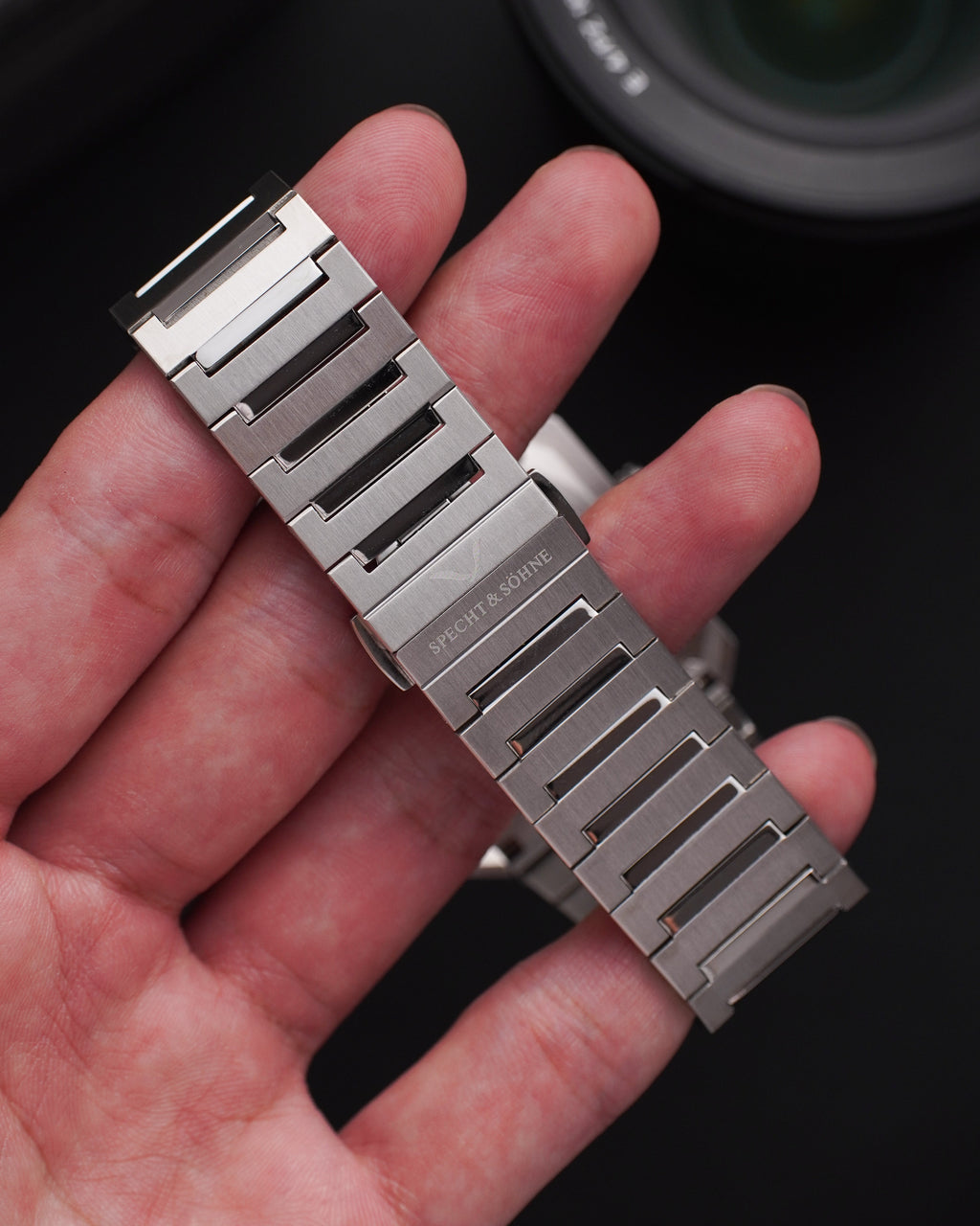 Specht & Söhne SP2654Q2 Quartz — Ultrafino 38mm, pulseira de aço, vista 10