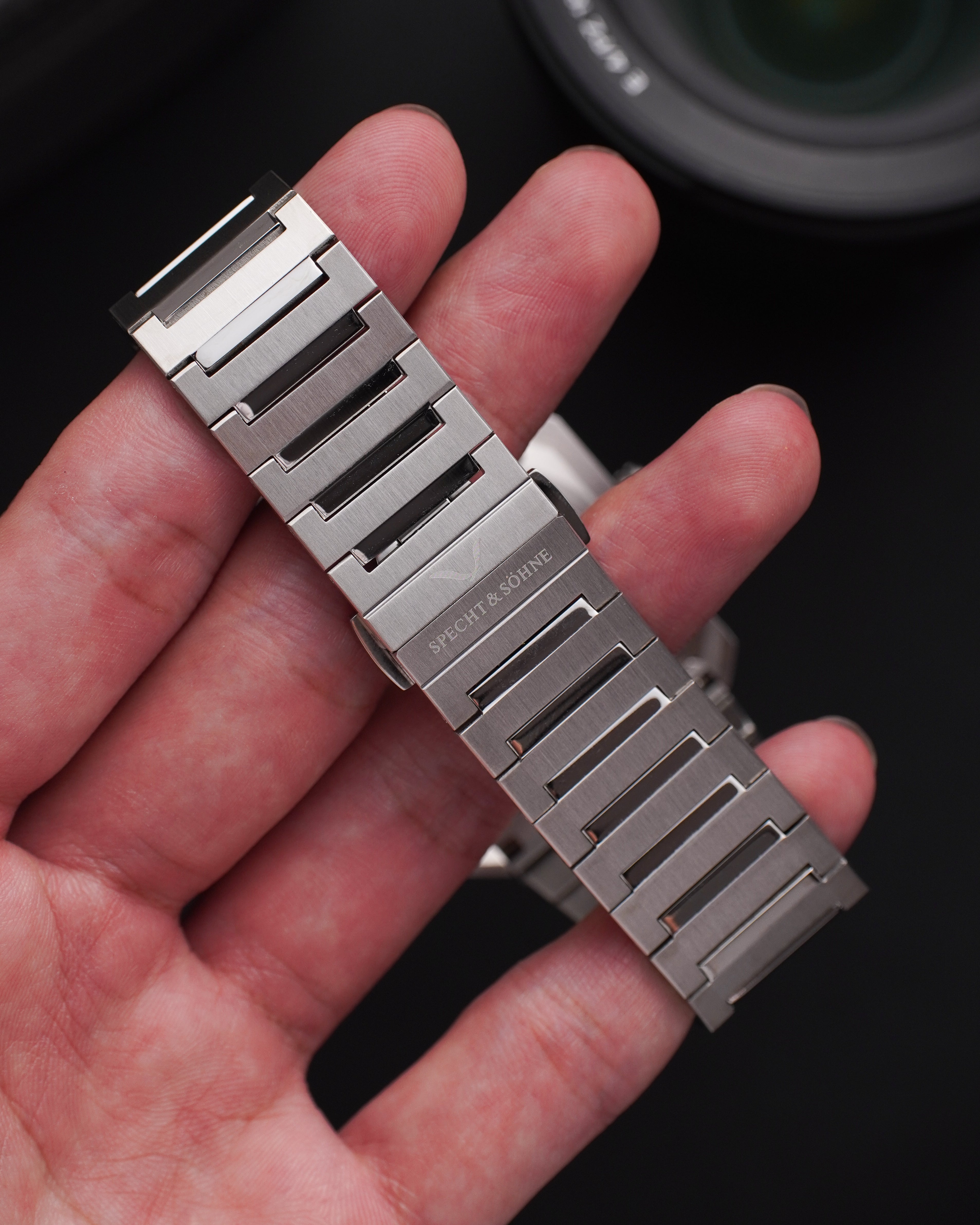 Specht & Söhne SP2654Q2 Quartz — Ultrafino 38mm, pulseira de aço, vista 10
