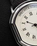 Specht & Söhne SP0038Q2 Quartz — Compacto 35mm, pulseira de couro, vista 3